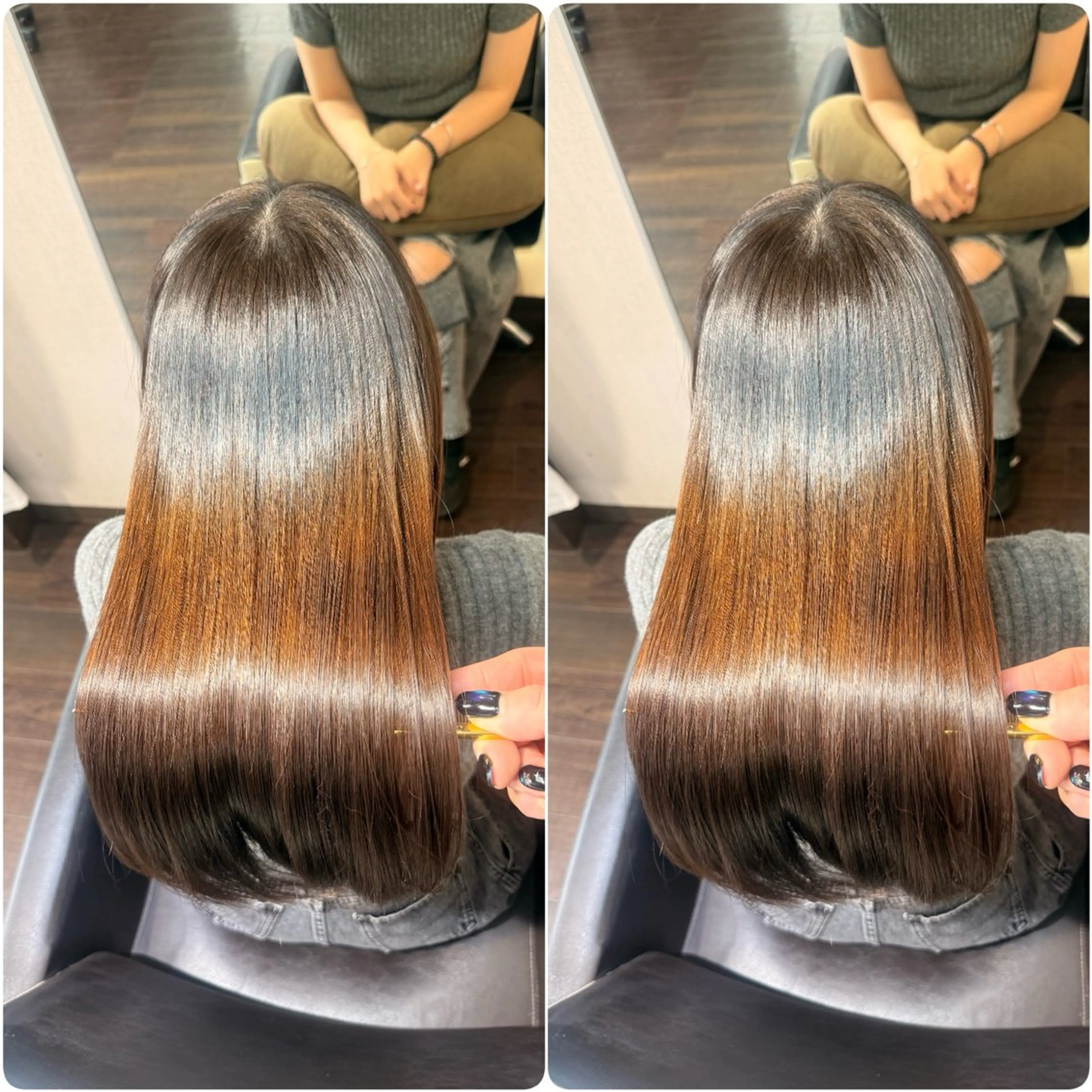 ロング カラー カット ヘアカラー トリートメント ヘッドスパ youres hair 髪質改善トリートメント&ヘッドスパ 新宿EAST所属・🌹ULTOWA🌹 髪質改善/縮毛/店長のヘアスタイル