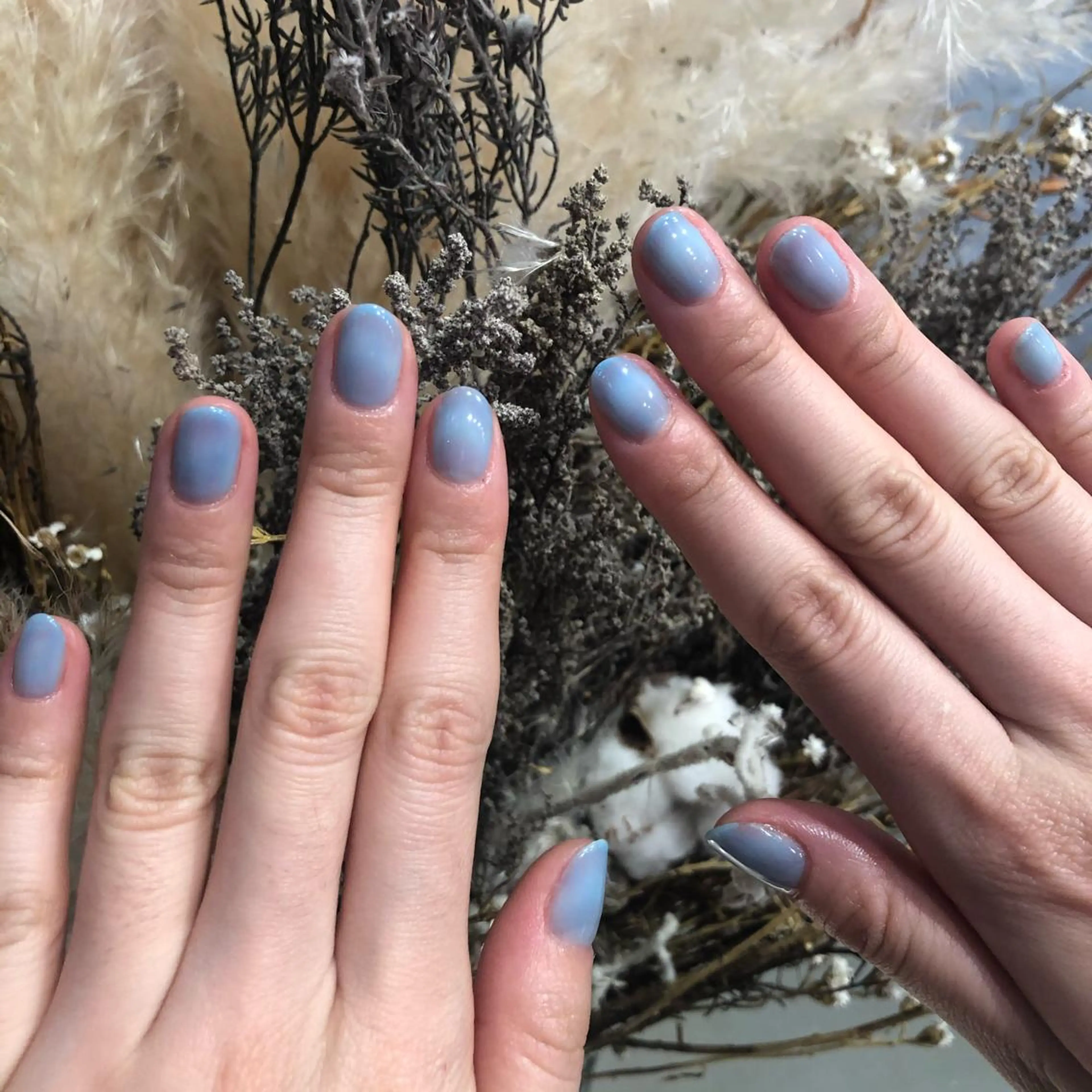 ネイル ブルー Classy: Mizukiのネイルデザイン