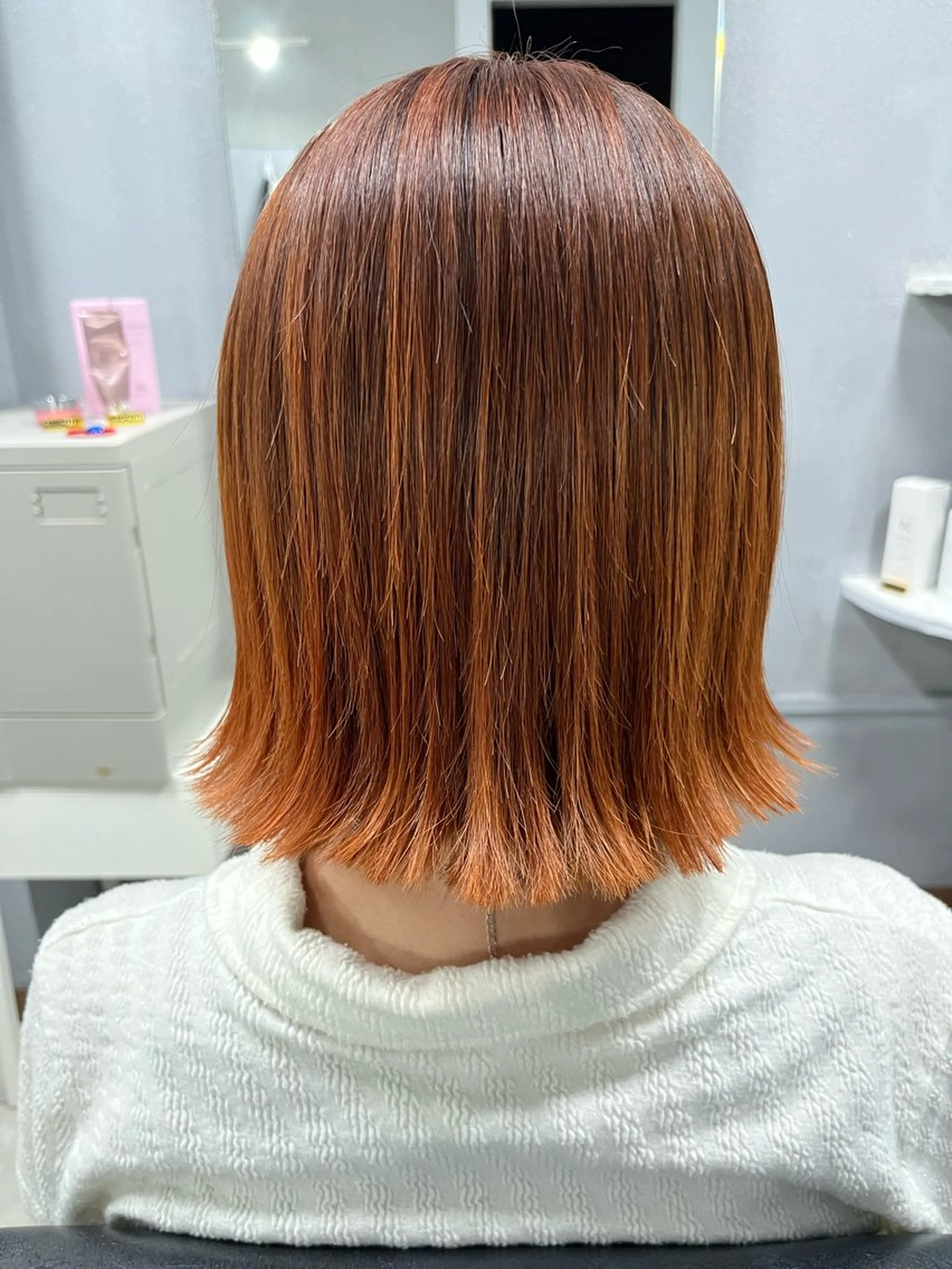 ミディアム カラー ブリーチ ブリーチなしカラー トリートメント 🌺ASIA🌺 福留のヘアスタイル