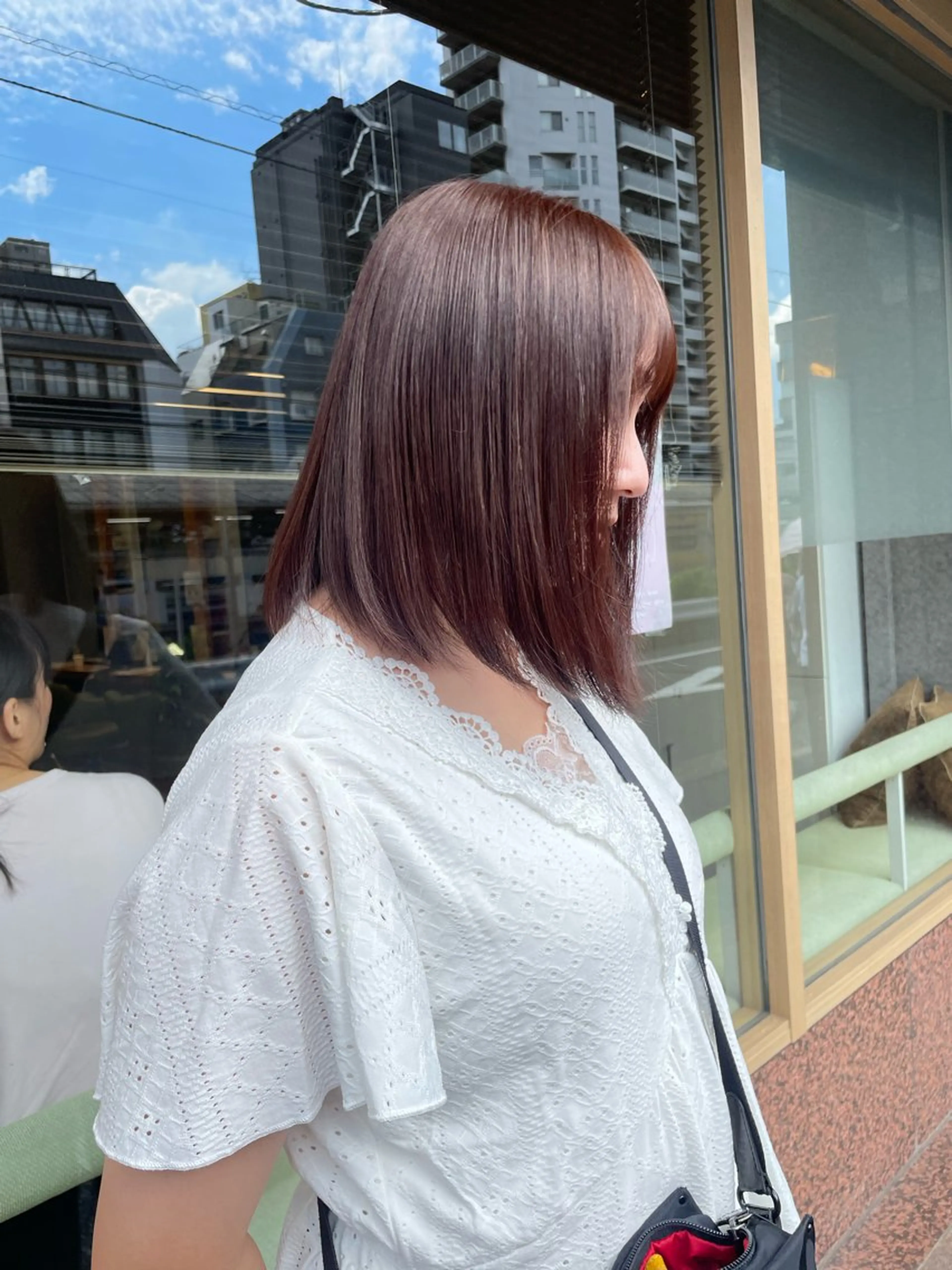 ミディアム カラー ベージュカラー 髪質改善/Bloss om🌷高橋沙衣のヘアスタイル