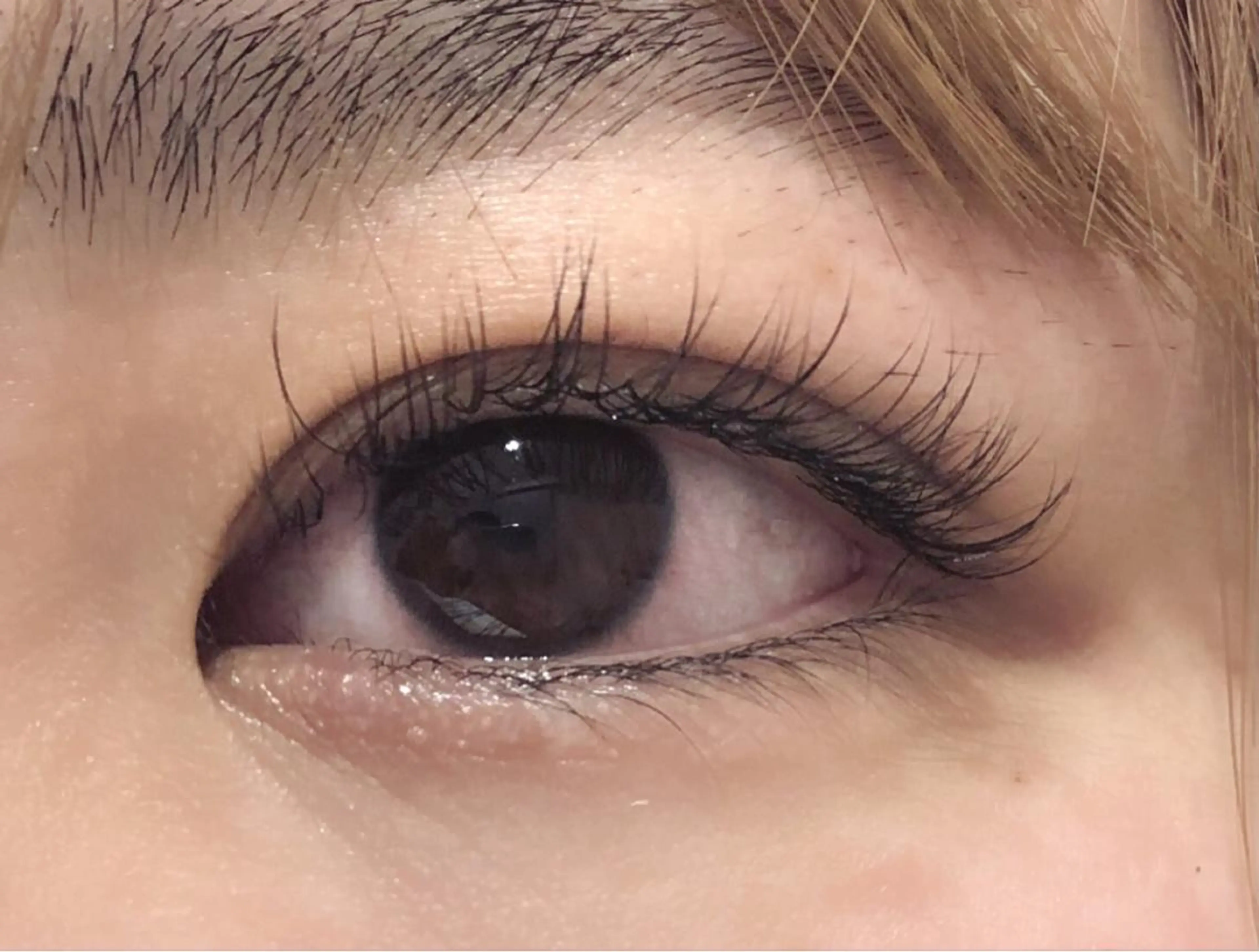 マツエク・マツパ Cカール フラットラッシュ パリジェンヌラッシュリフト セーブル 一重×まつ毛パーマ eyelash salon sopo所属・sopo 山口のマツエク・マツパデザイン