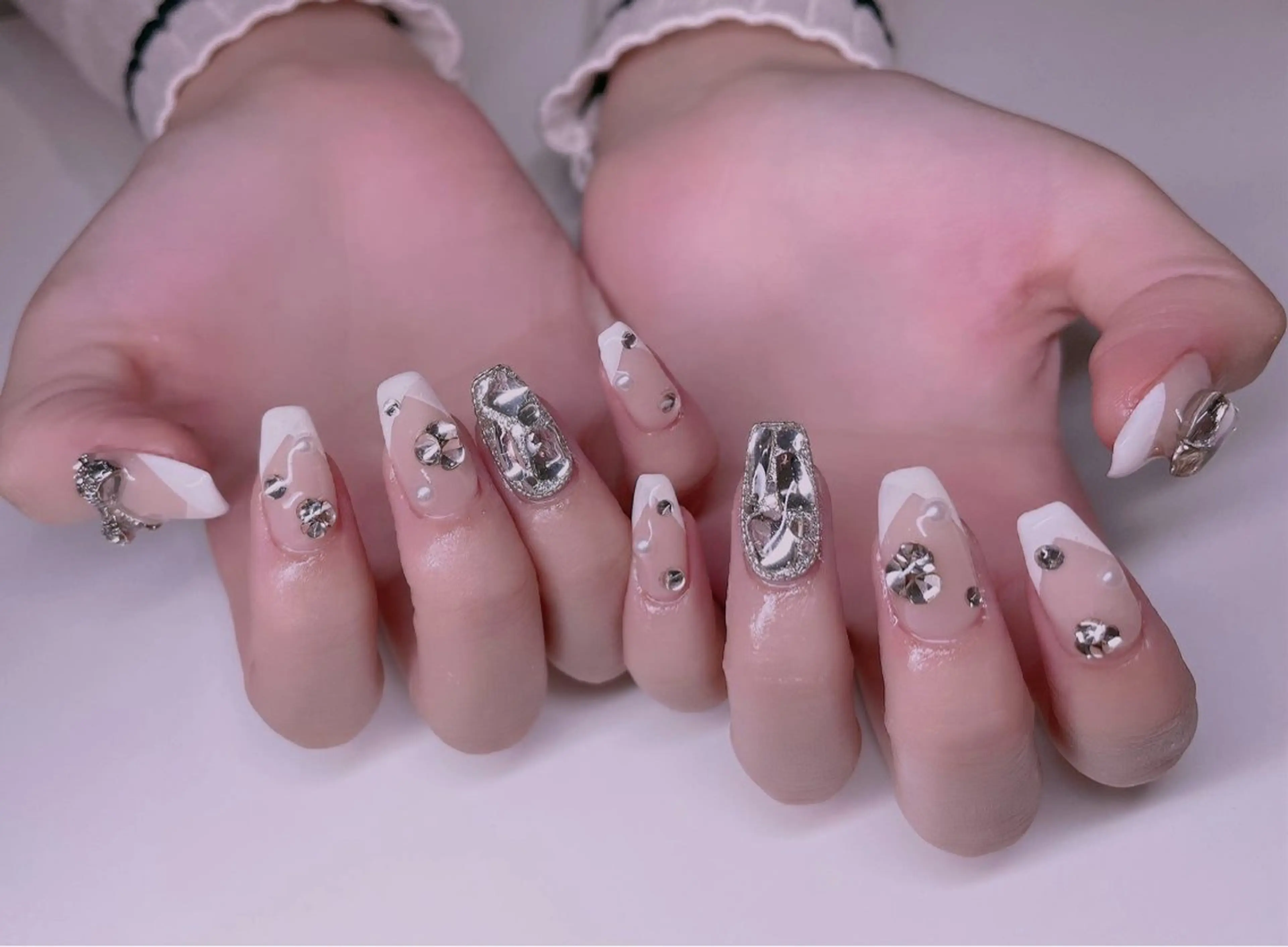 ネイル 長さだし専門店 M2　rikaのネイルデザイン