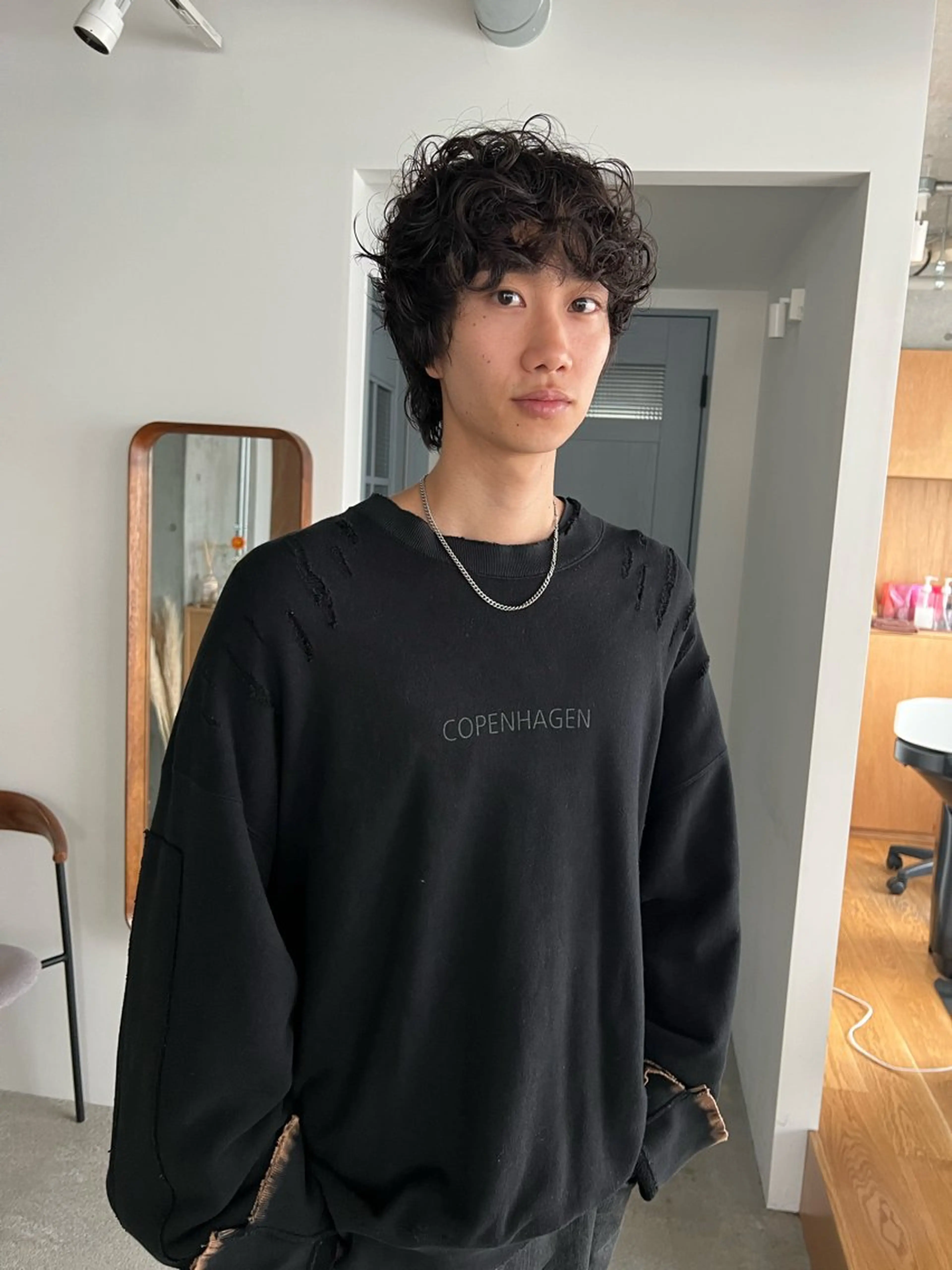 パーマ メンズ カット パーマ 🎩メンズ特化 健太🎩のヘアスタイル
