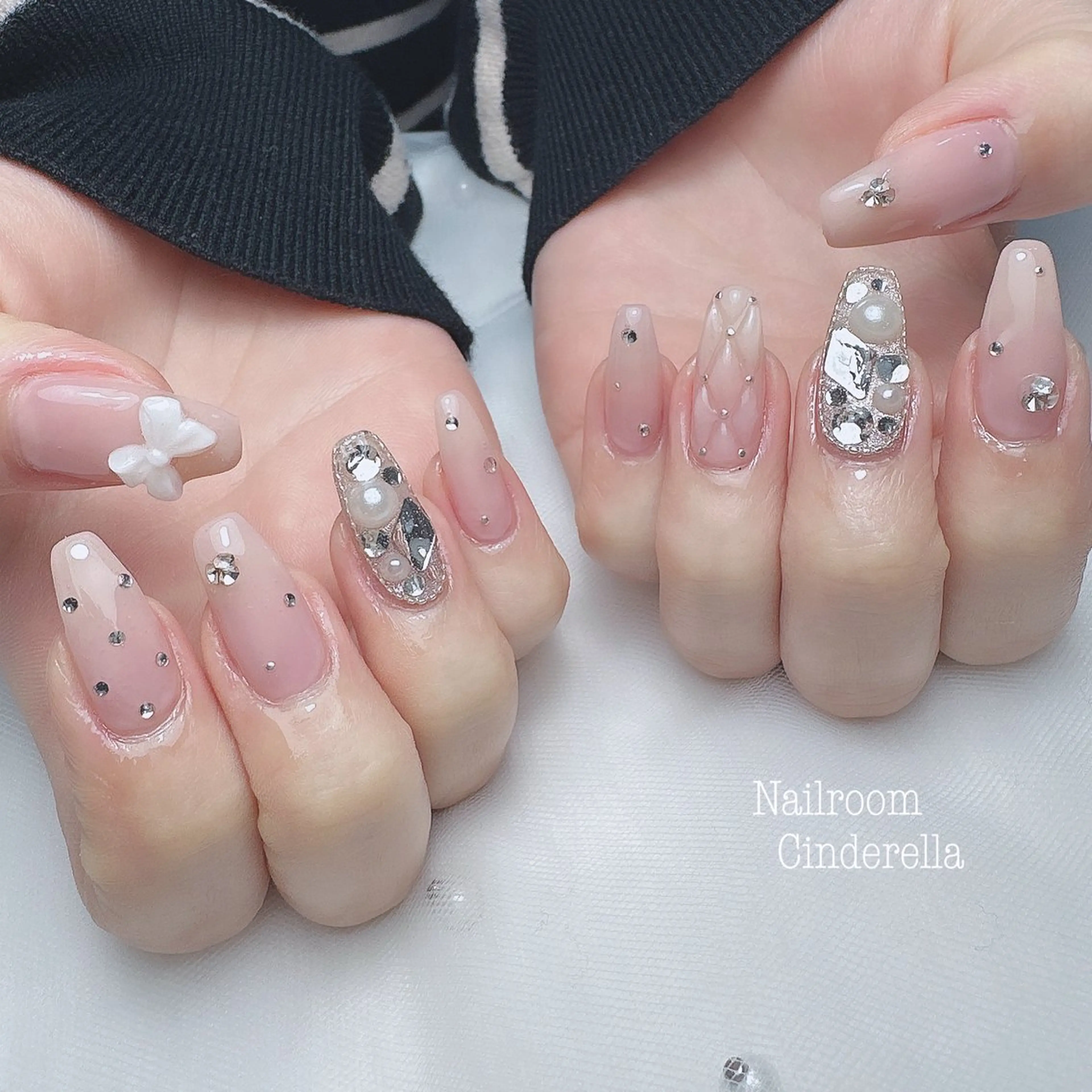 ネイル 韓国ネイル Nailroom. Cinderellaのネイルデザイン