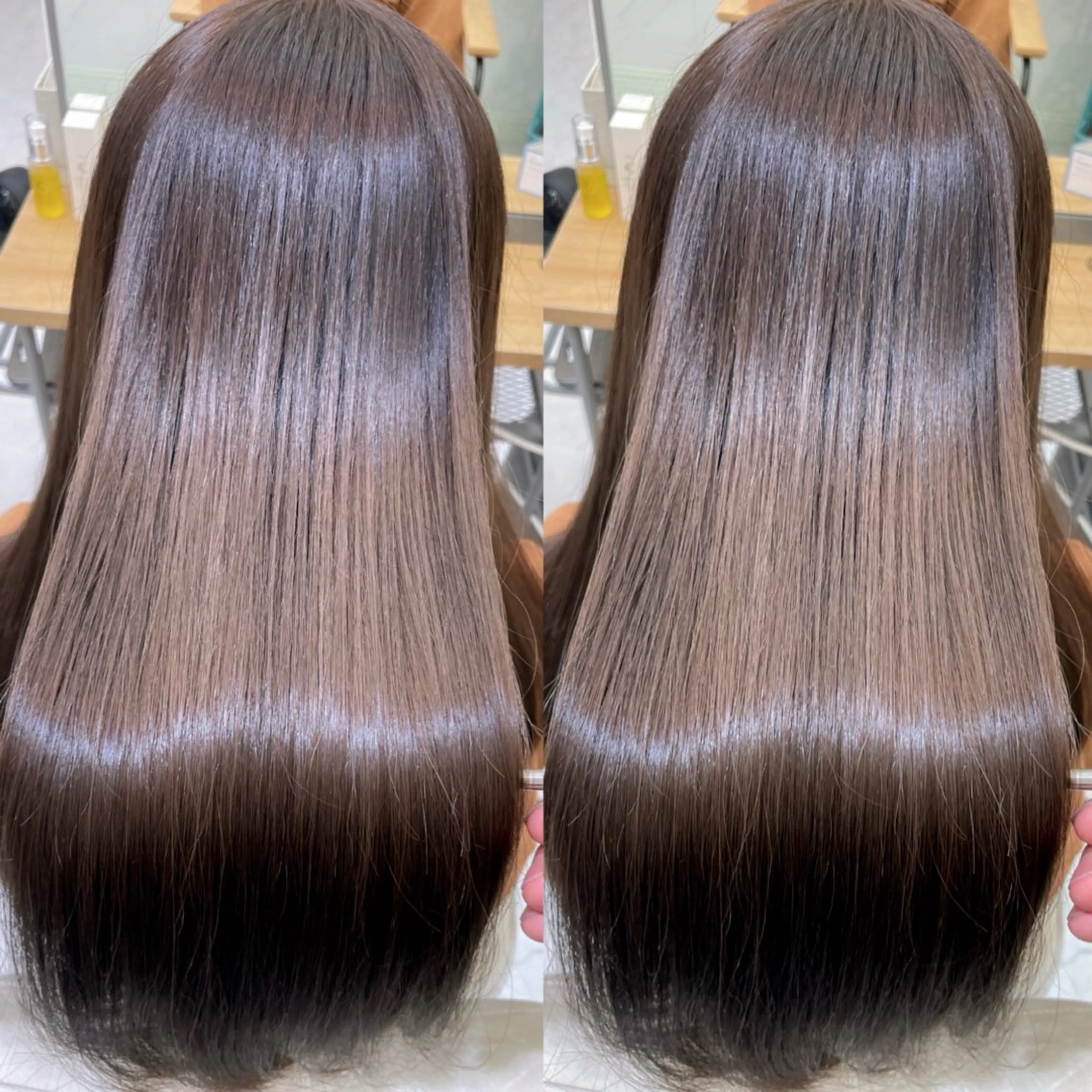 ロング 髪質改善 ロング 縮毛矯正 縮毛矯正 トリートメント 有田 仁志のヘアスタイル