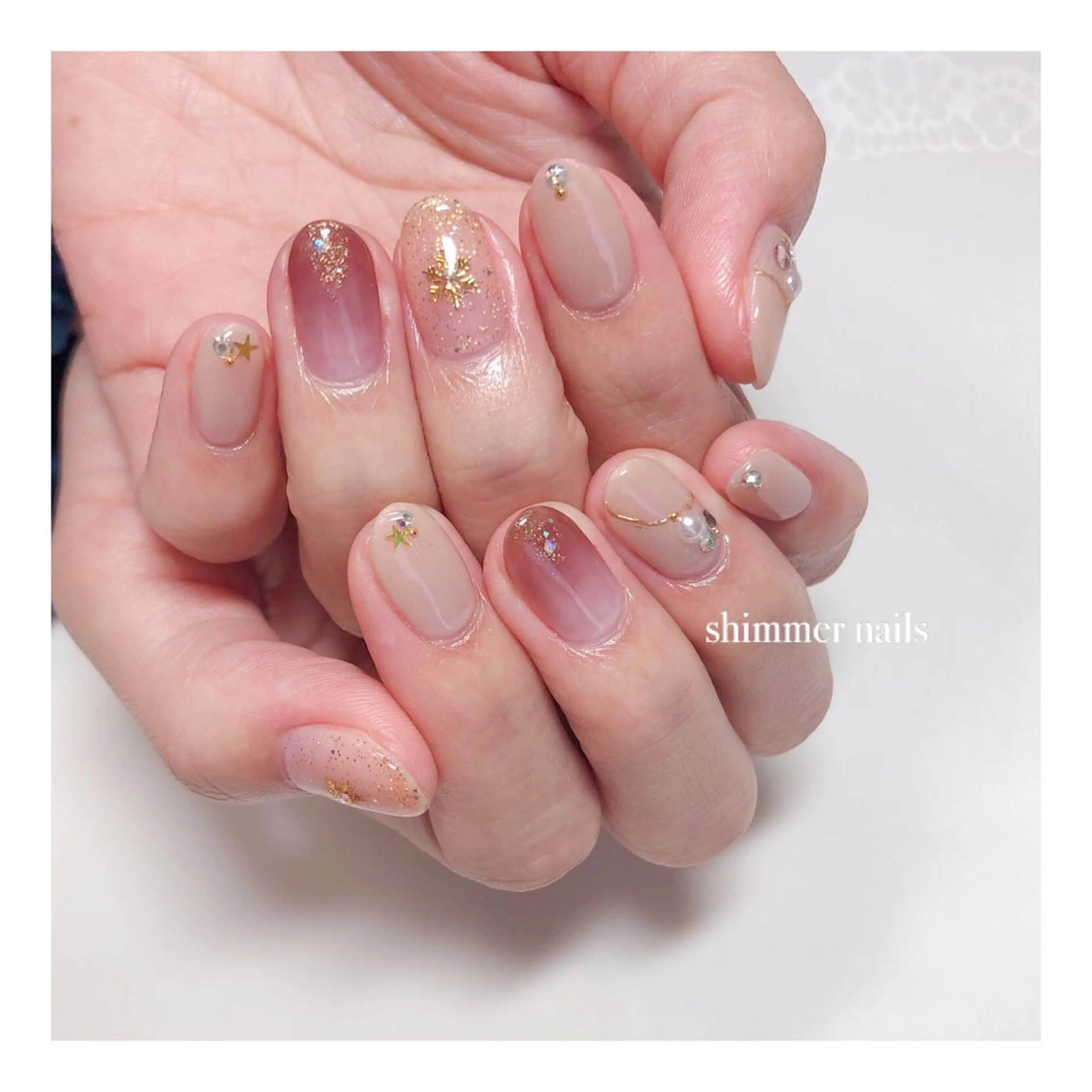 ネイル shimmer nailsのネイルデザイン