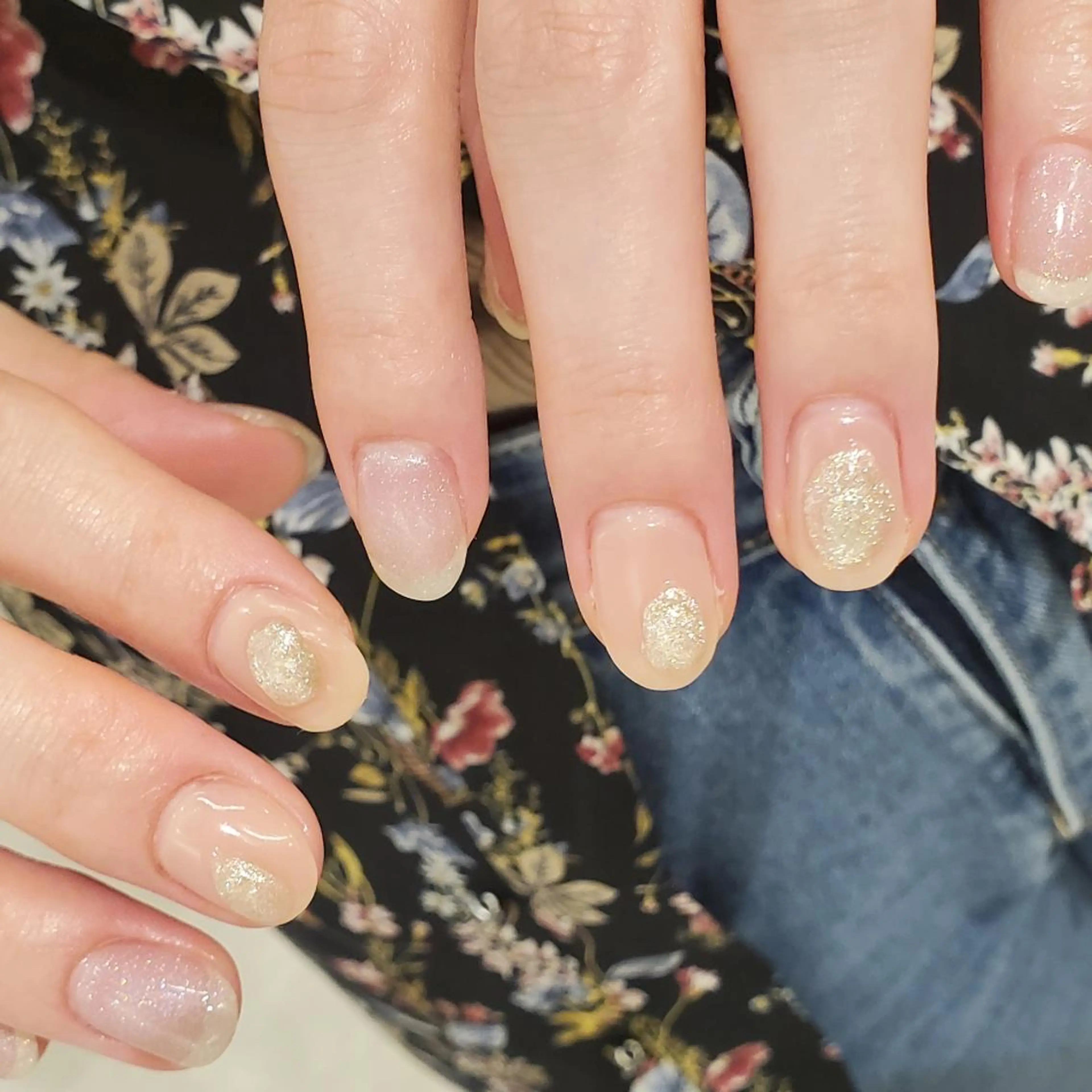 ネイル アートネイル クリアネイル ぷっくりネイル MoM マムネイル原宿のネイルデザイン