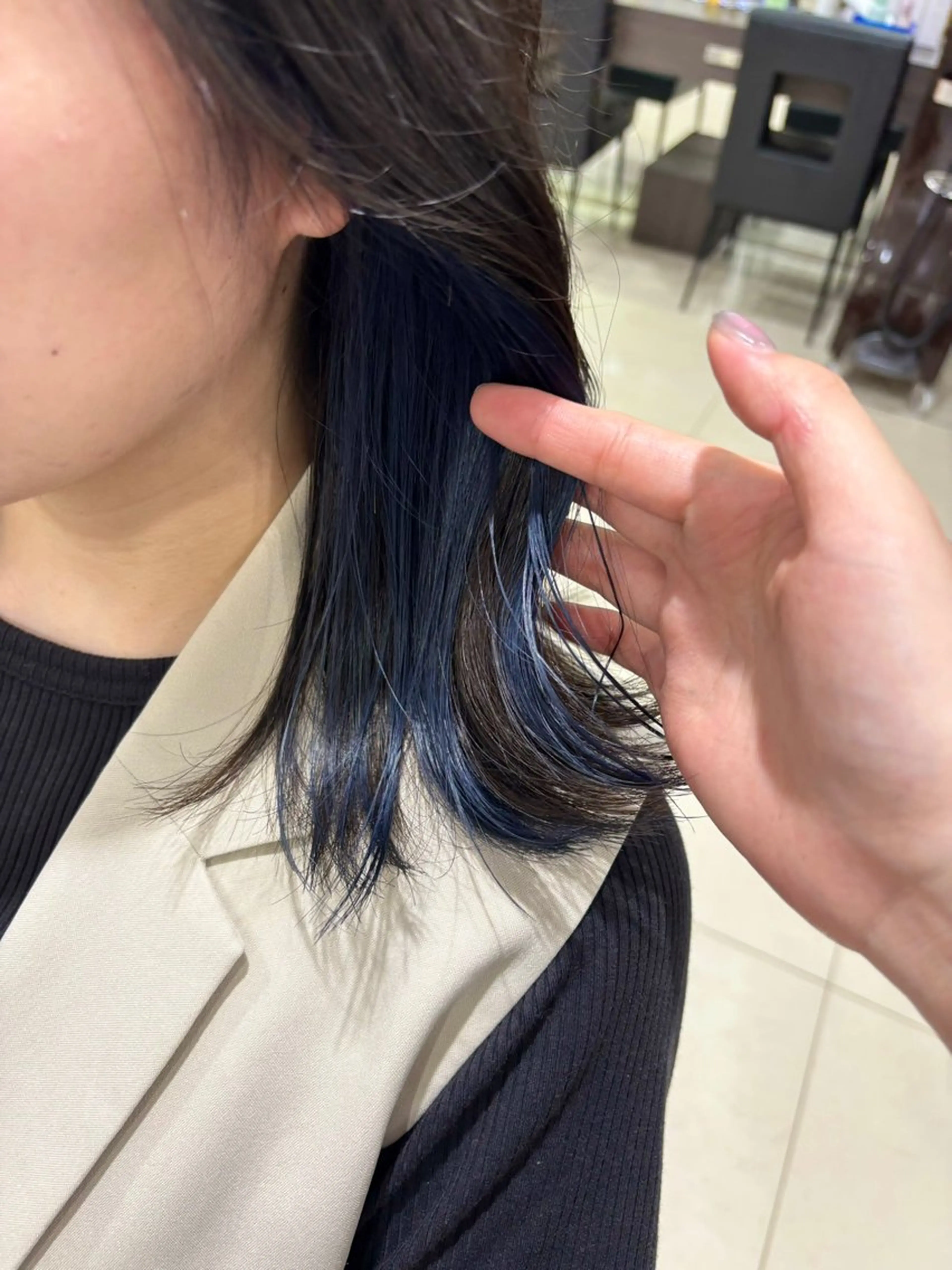 ミディアム ヘアカラー ぷつっとボブ/ちゅる ピンク/mika☆のヘアスタイル