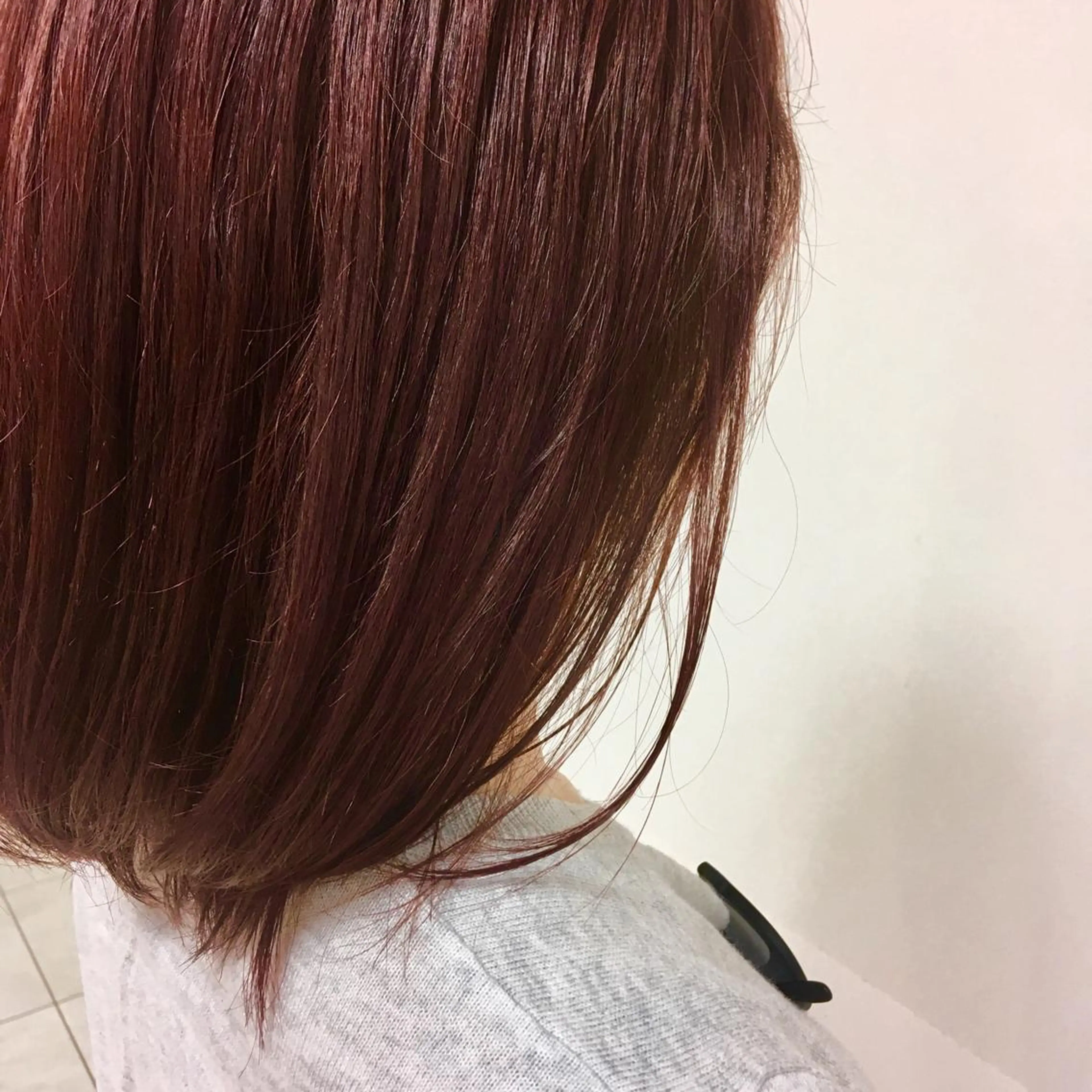 ミディアム カラー ヘアアレンジ カット ヘアカラー トリートメント 【Sweep】おじま のぞみのヘアスタイル