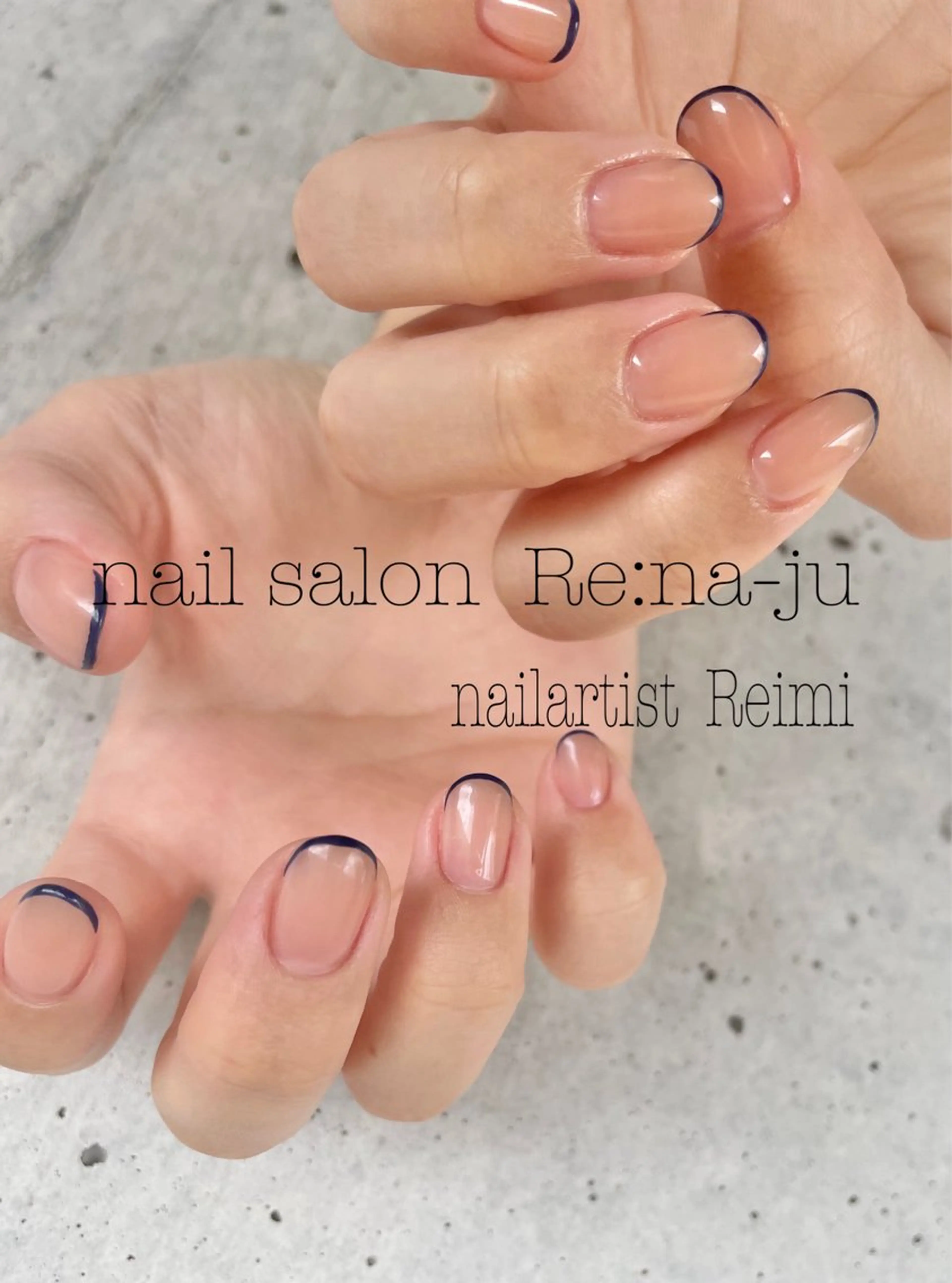 ネイル 持ち込み Rena-ju キャサディのネイルデザイン