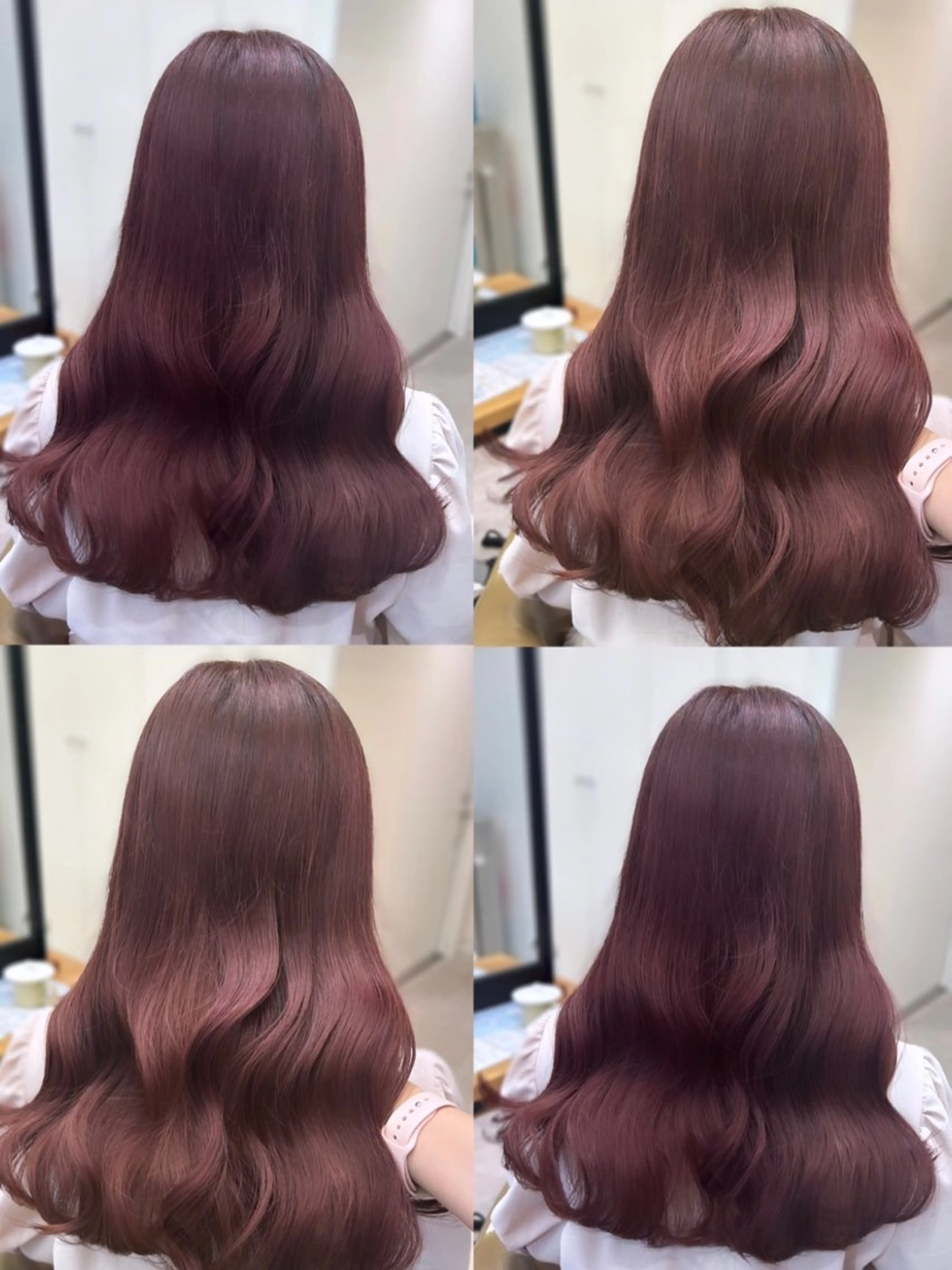 ロング カラー ブリーチ ブリーチなしカラー ブリーチなしWカラー 🎀韓国ヘア/amiのヘアスタイル