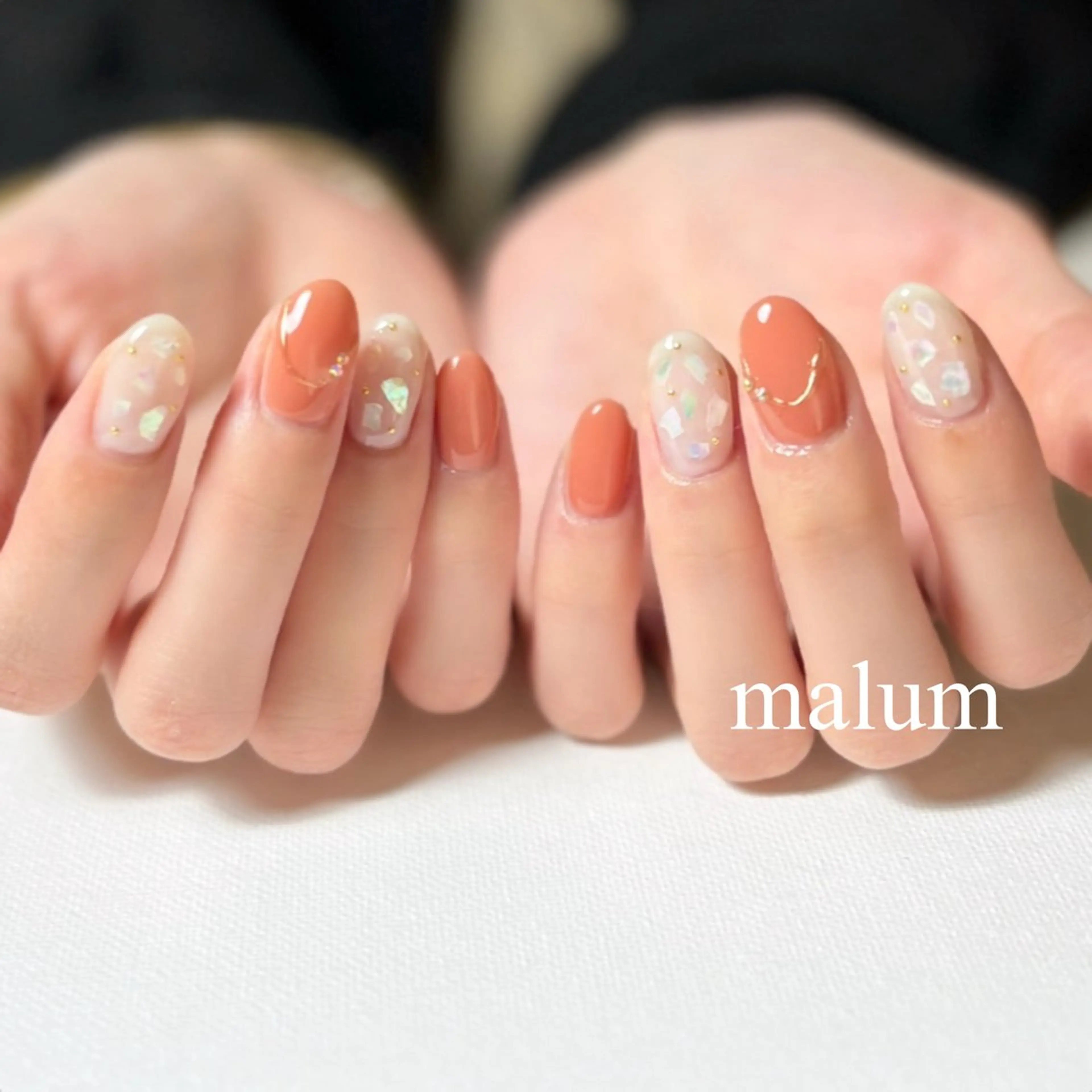 ネイル ハンドネイル malum nailのネイルデザイン