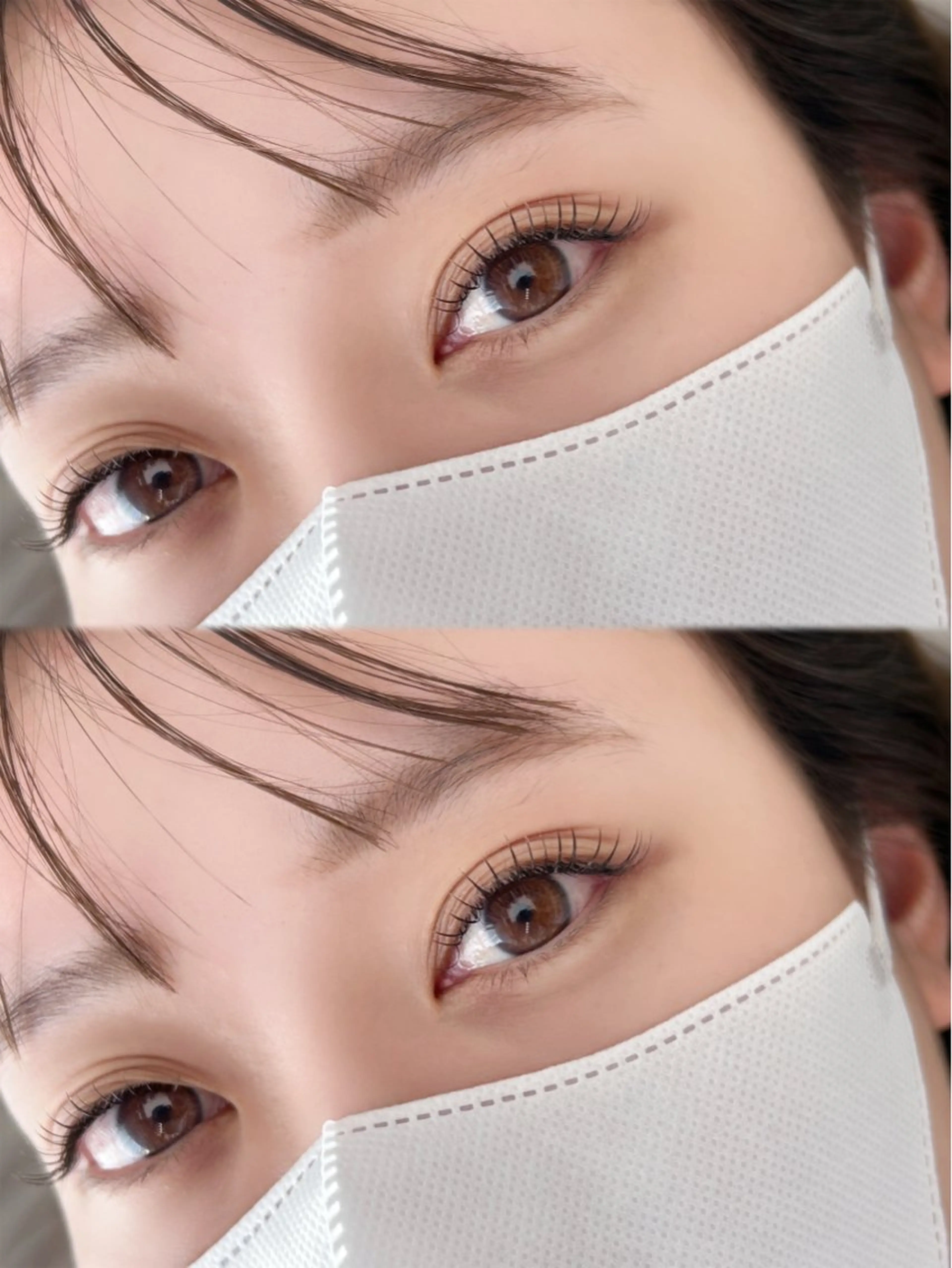 マツエク・マツパ フラットラッシュ Hanu. eyeのマツエク・マツパデザイン