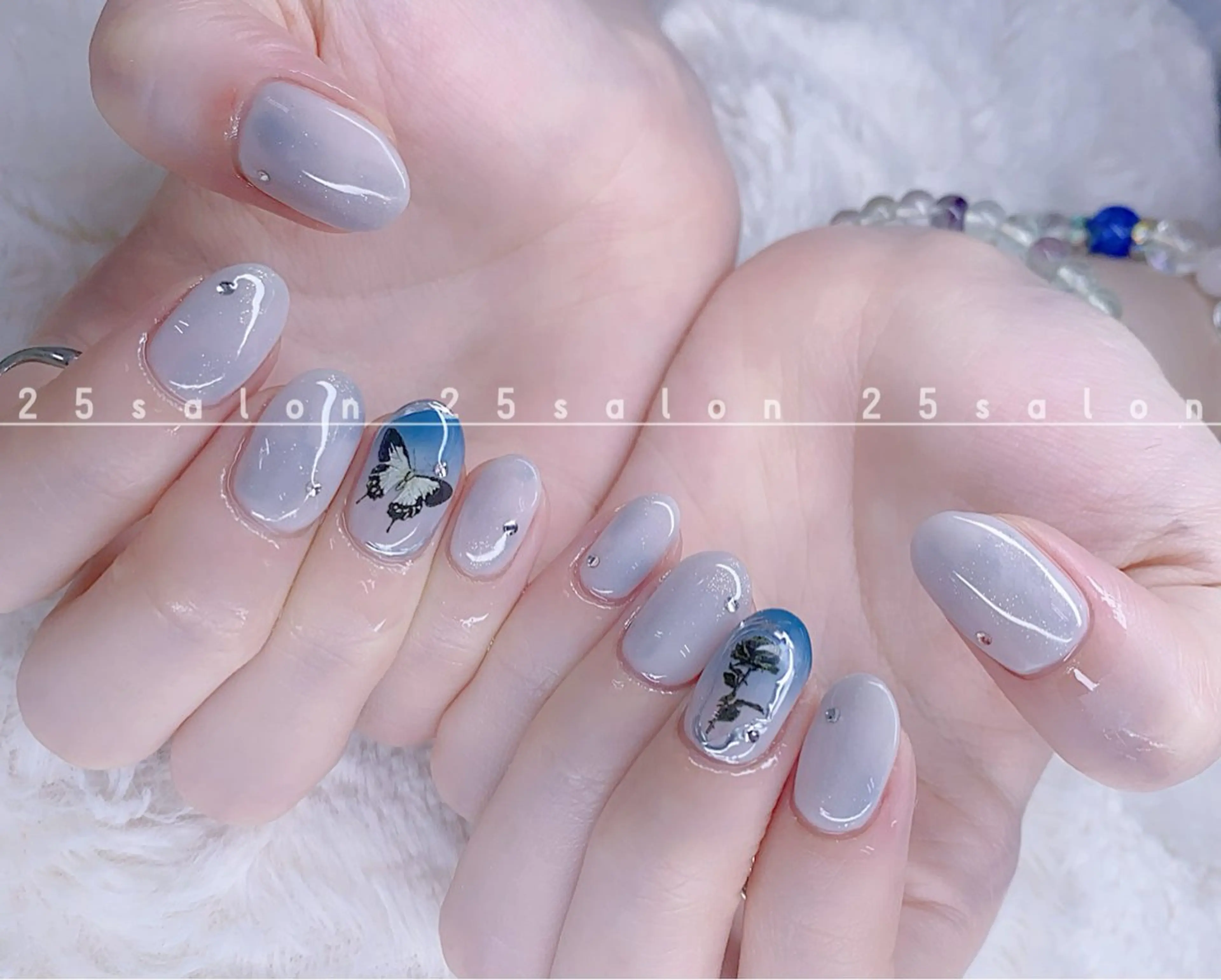 ネイル ジェルネイル 韓国ネイル ニュアンスネイル パラジェル ワンホンネイル 2 5のマツエク・マツパデザイン