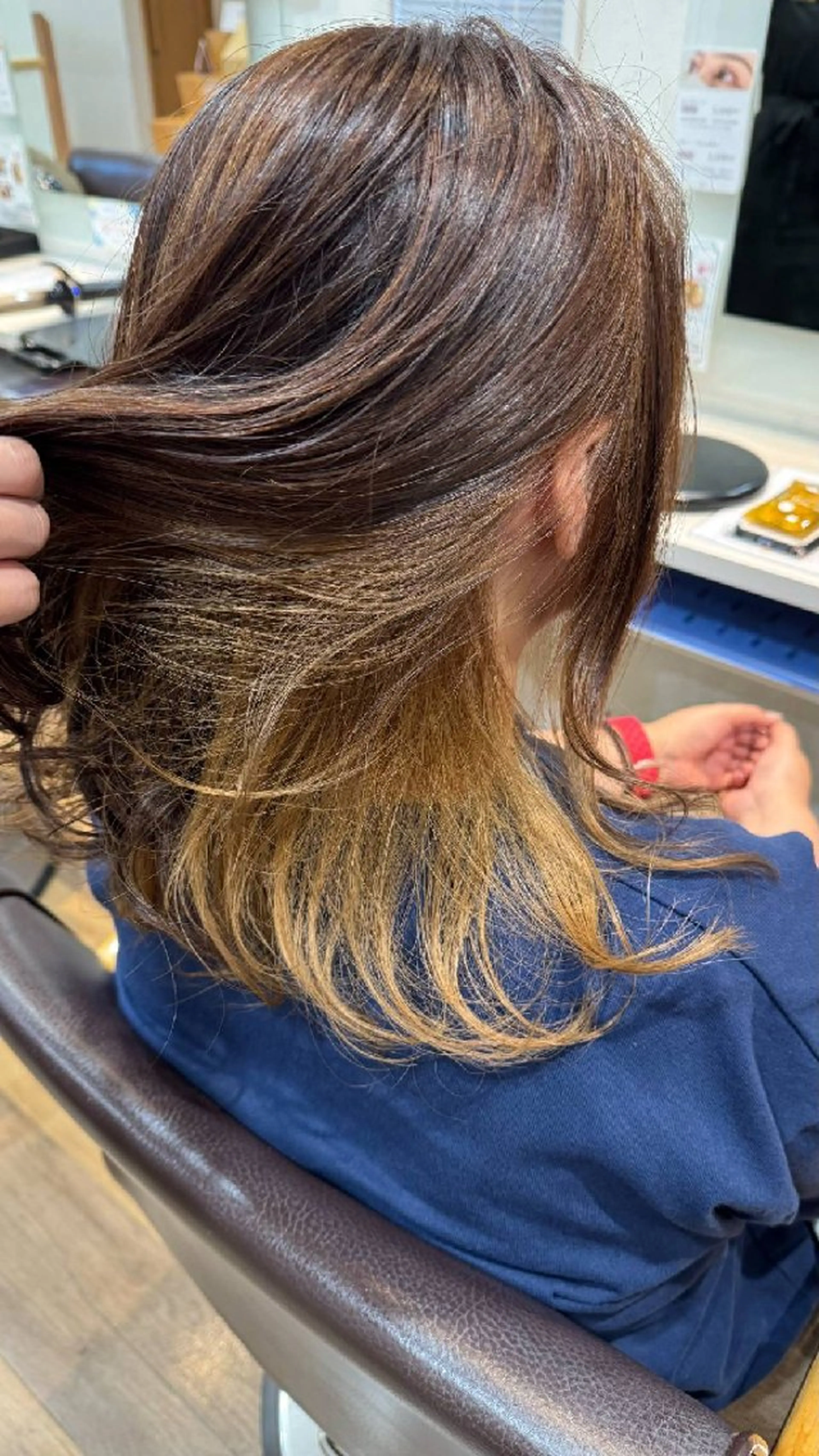 カラー ベージュカラー インナーカラー -ef- ♡Yūki🐻🎀のヘアスタイル