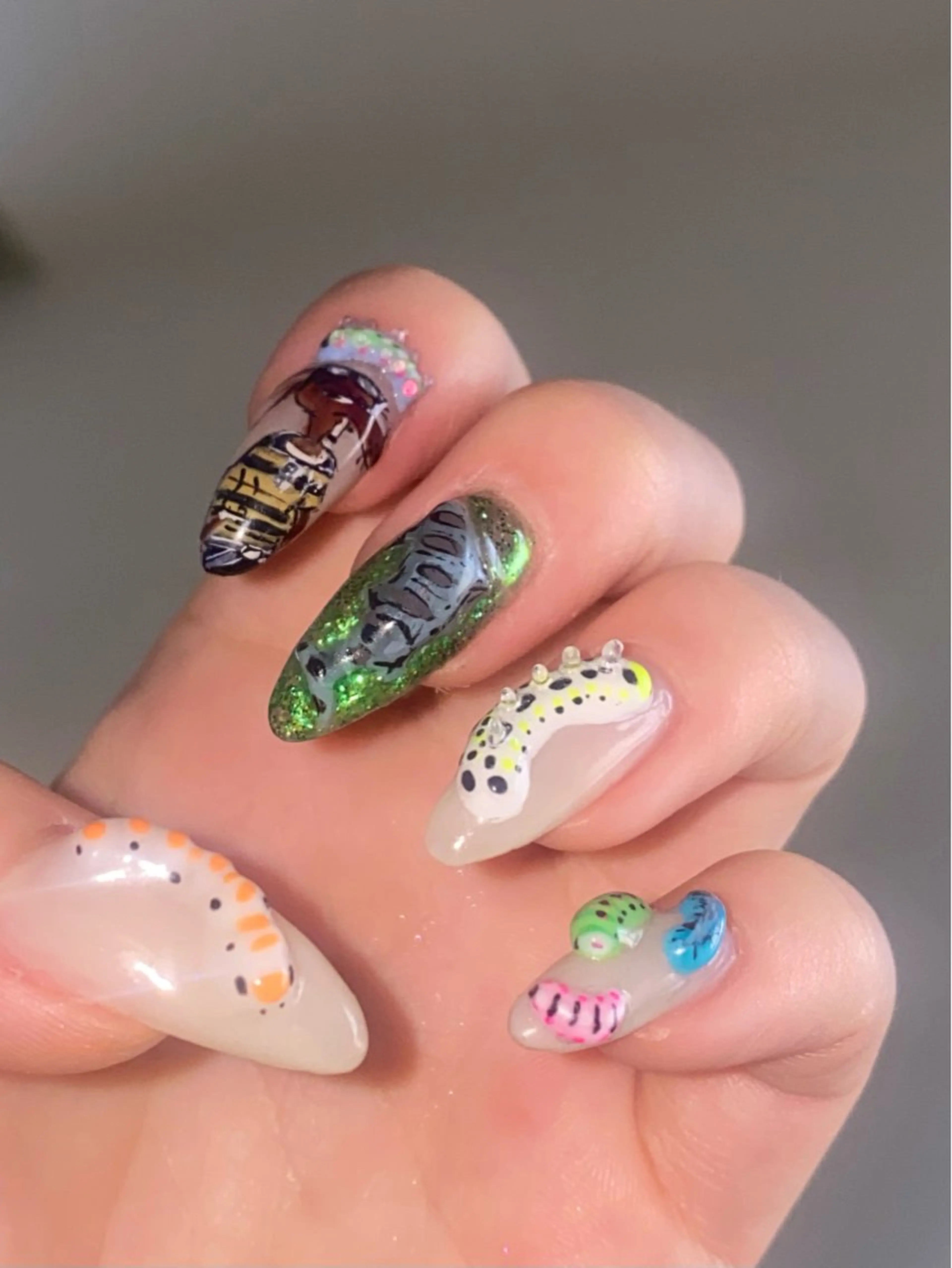 ネイル ゆびノさき茨木店 ニュアンス/アートのネイルデザイン