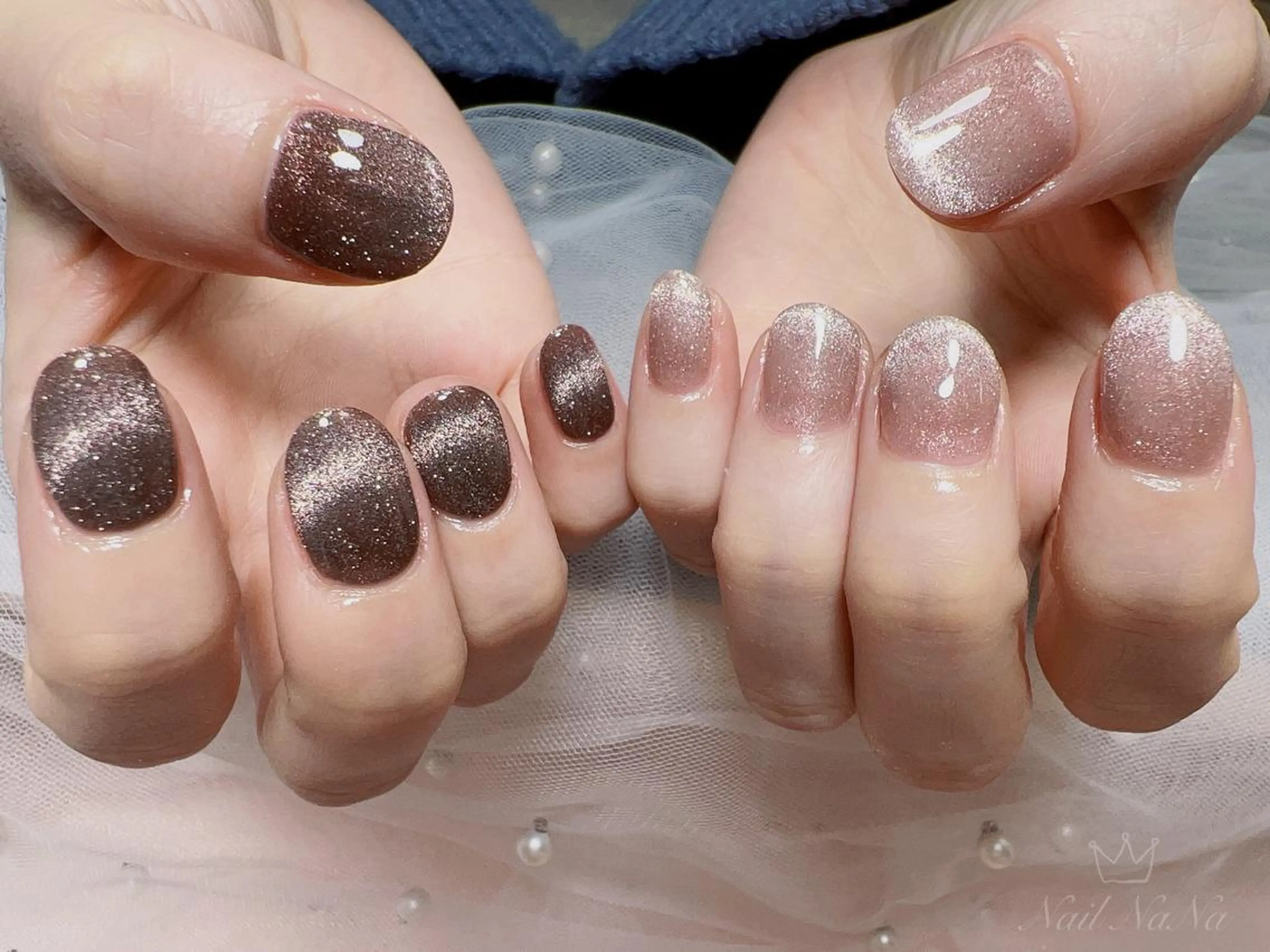 ショート カラー ネイル ハンドネイル Nail NaNaのネイルデザイン