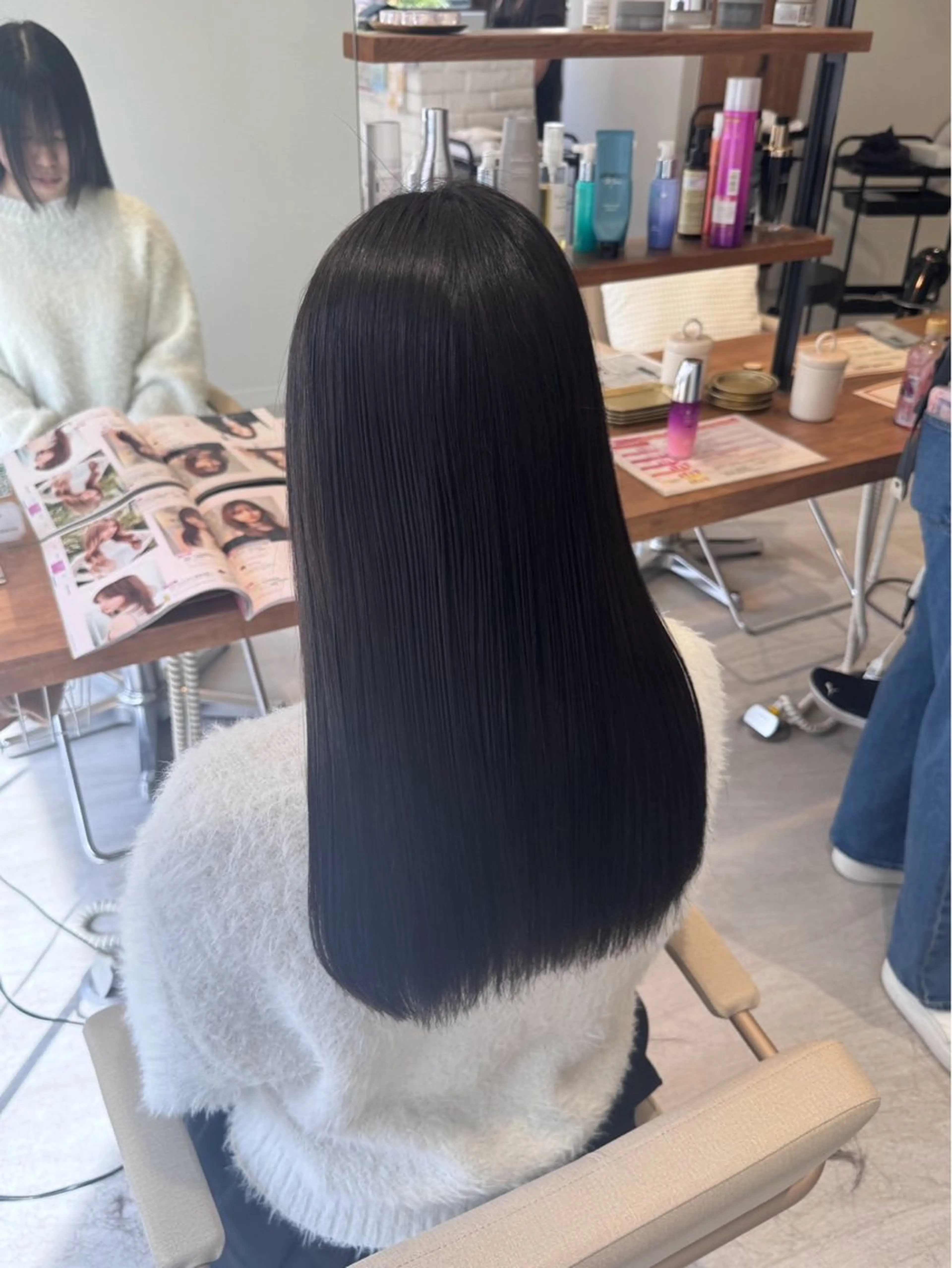 ロング 阿部 蒼依のヘアスタイル