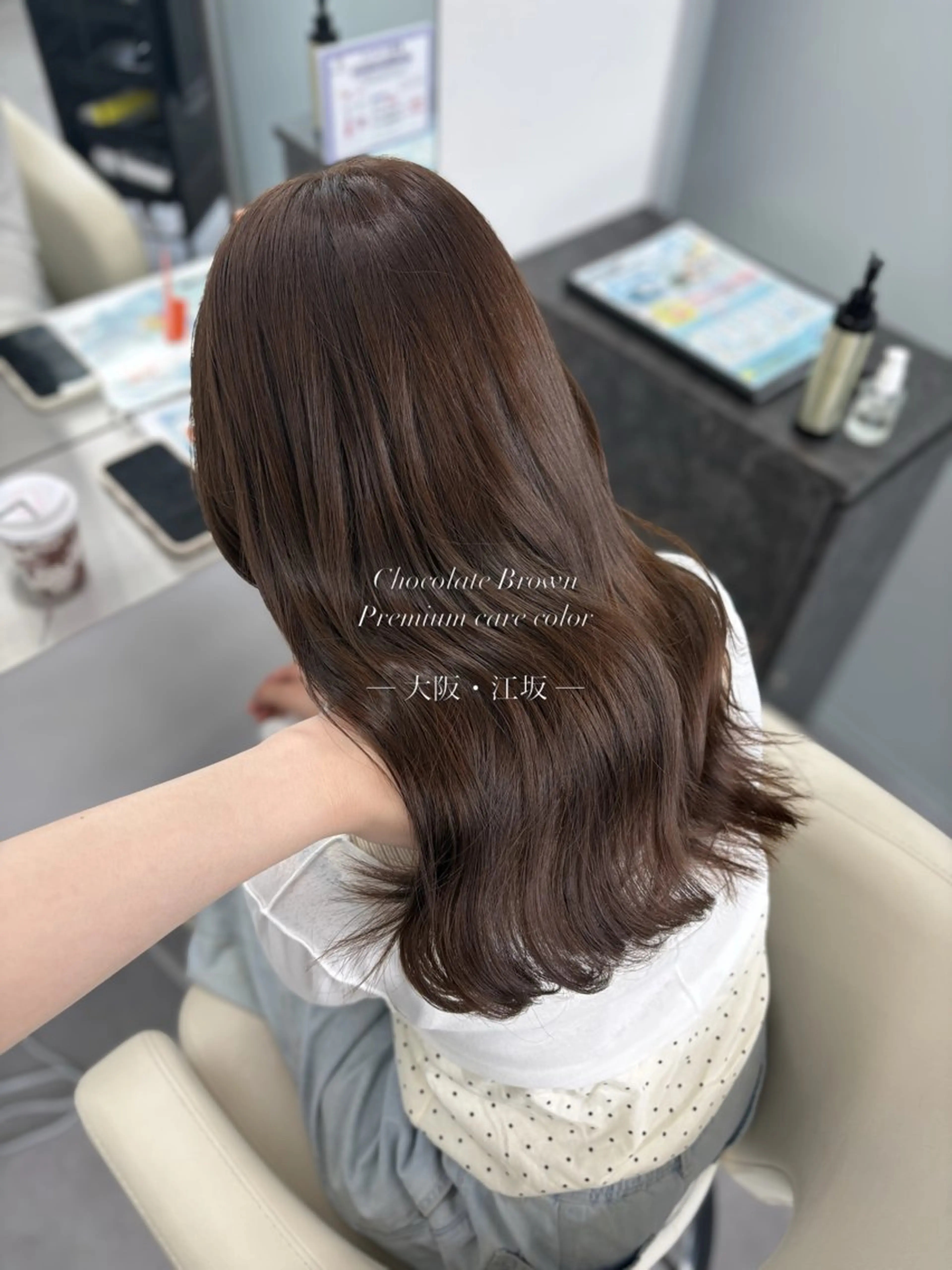 ロング カラー カット ヘアカラー トレンド甘めガーリー Mizuki☁️🫧のヘアスタイル