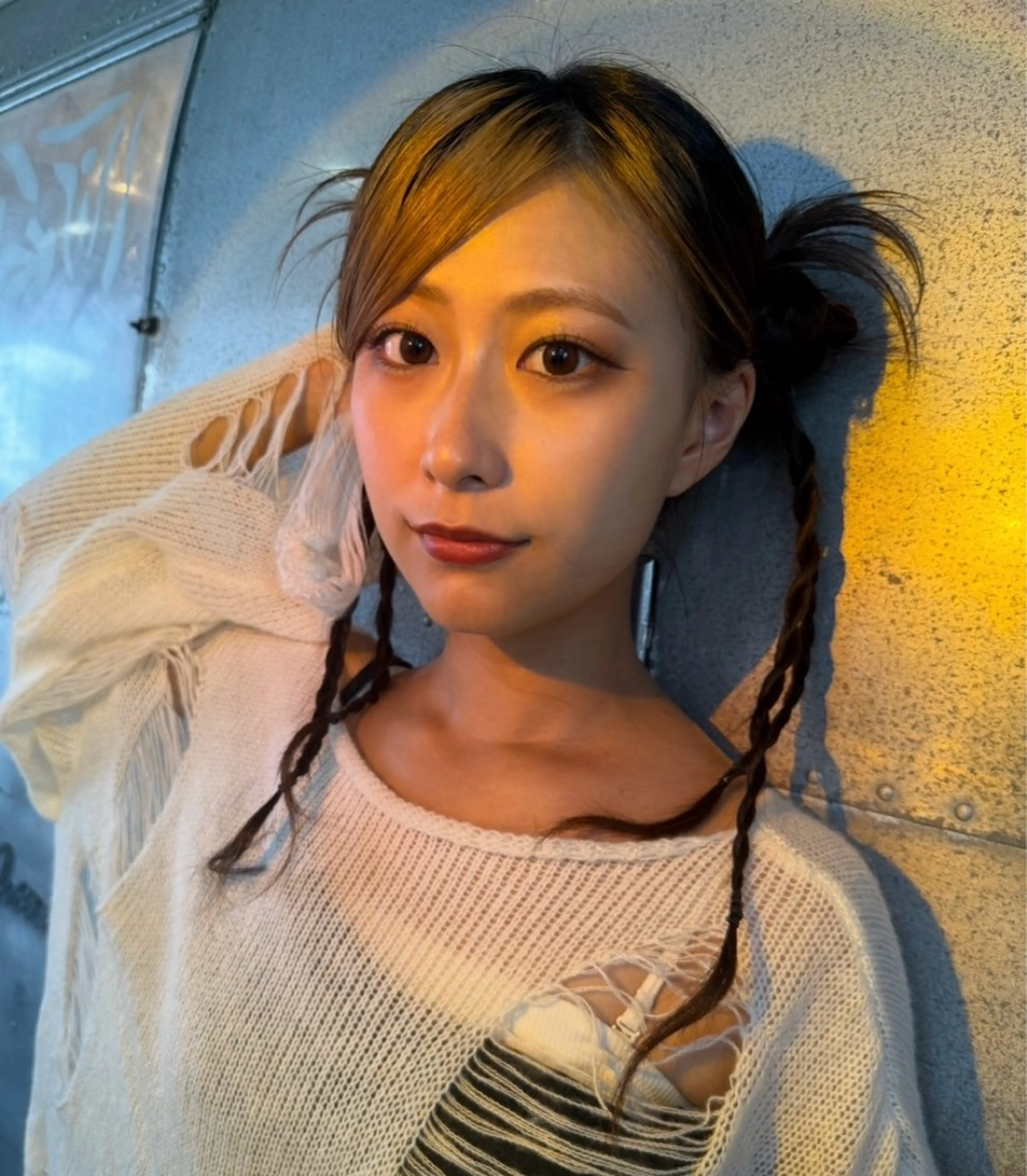 ロング ヘアアレンジ 🎀藤沢ハイトーン ららのヘアスタイル