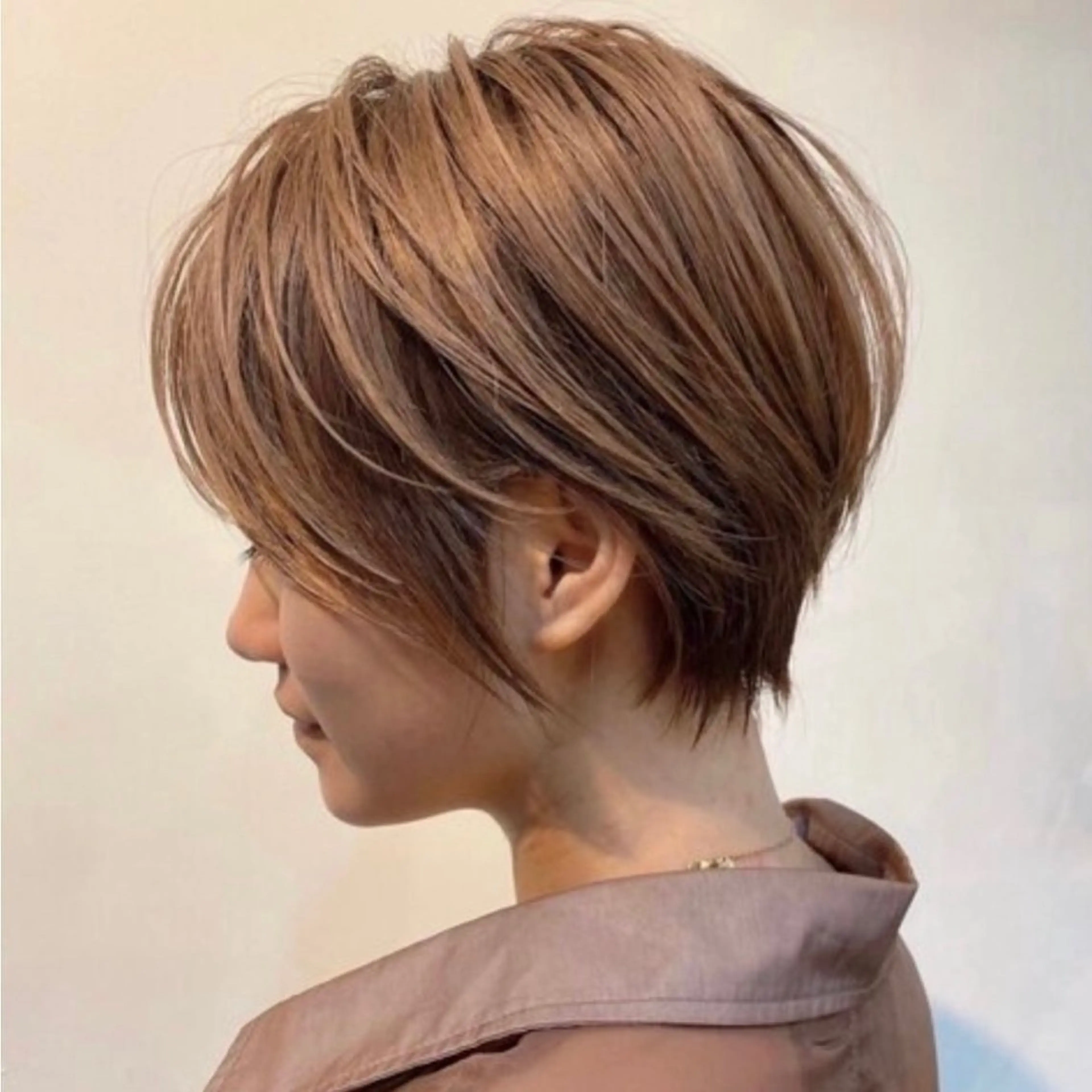 ショート ショートヘア 田中 美優のヘアスタイル