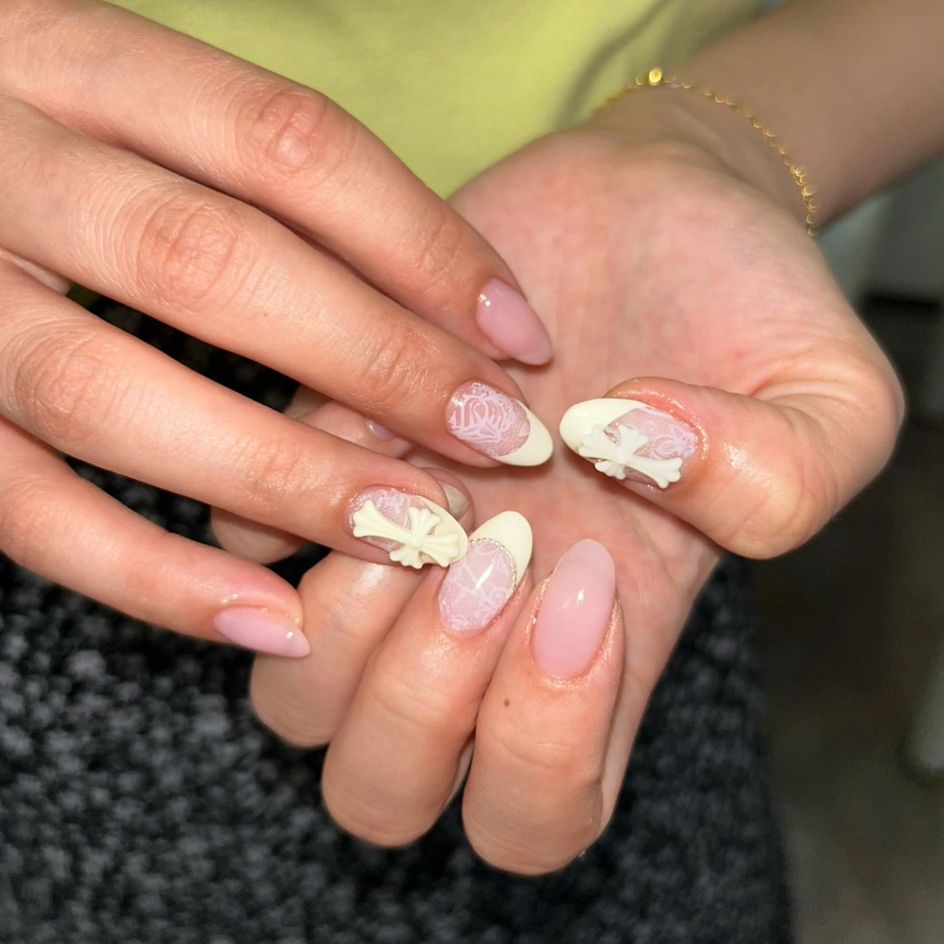 セミロング ハンドネイル nail salon chai Asakaのネイルデザイン
