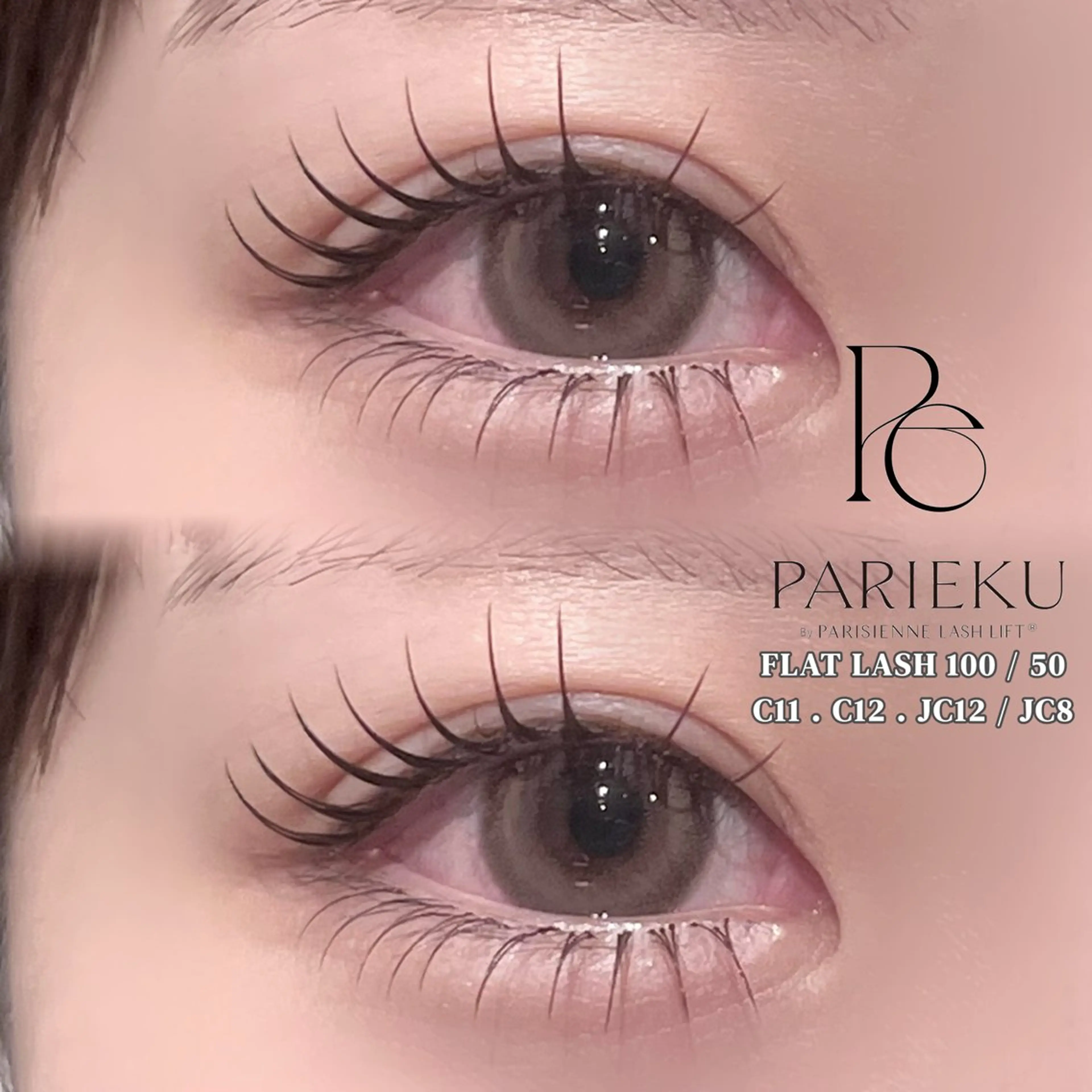 マツエク・マツパ フラットラッシュ パリジェンヌラッシュリフト 下まつげエクステ マツエク ＊OLIVIA池袋 ＊長友のマツエク・マツパデザイン
