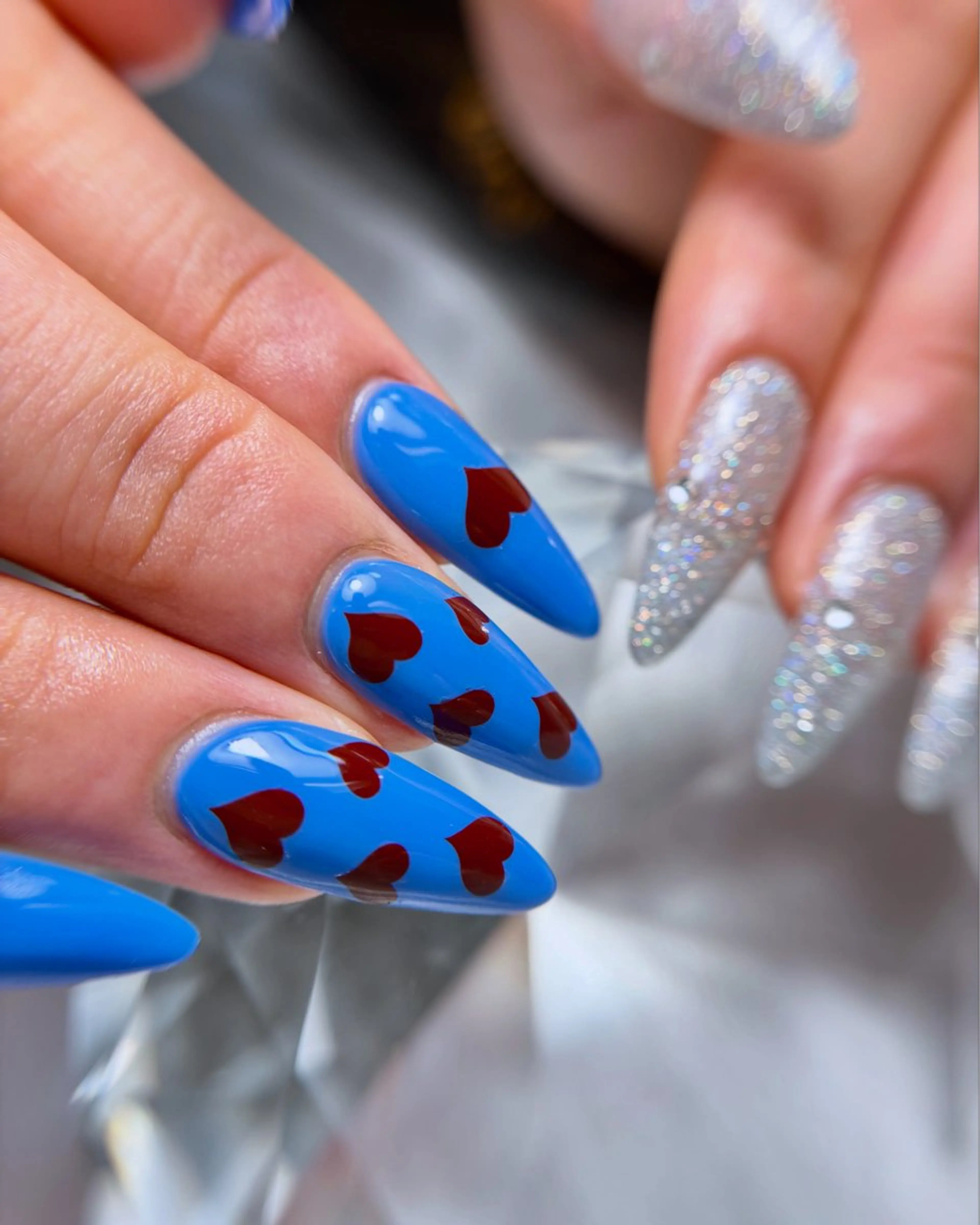 ネイル ハイビスカス ネイルサロンのネイルデザイン