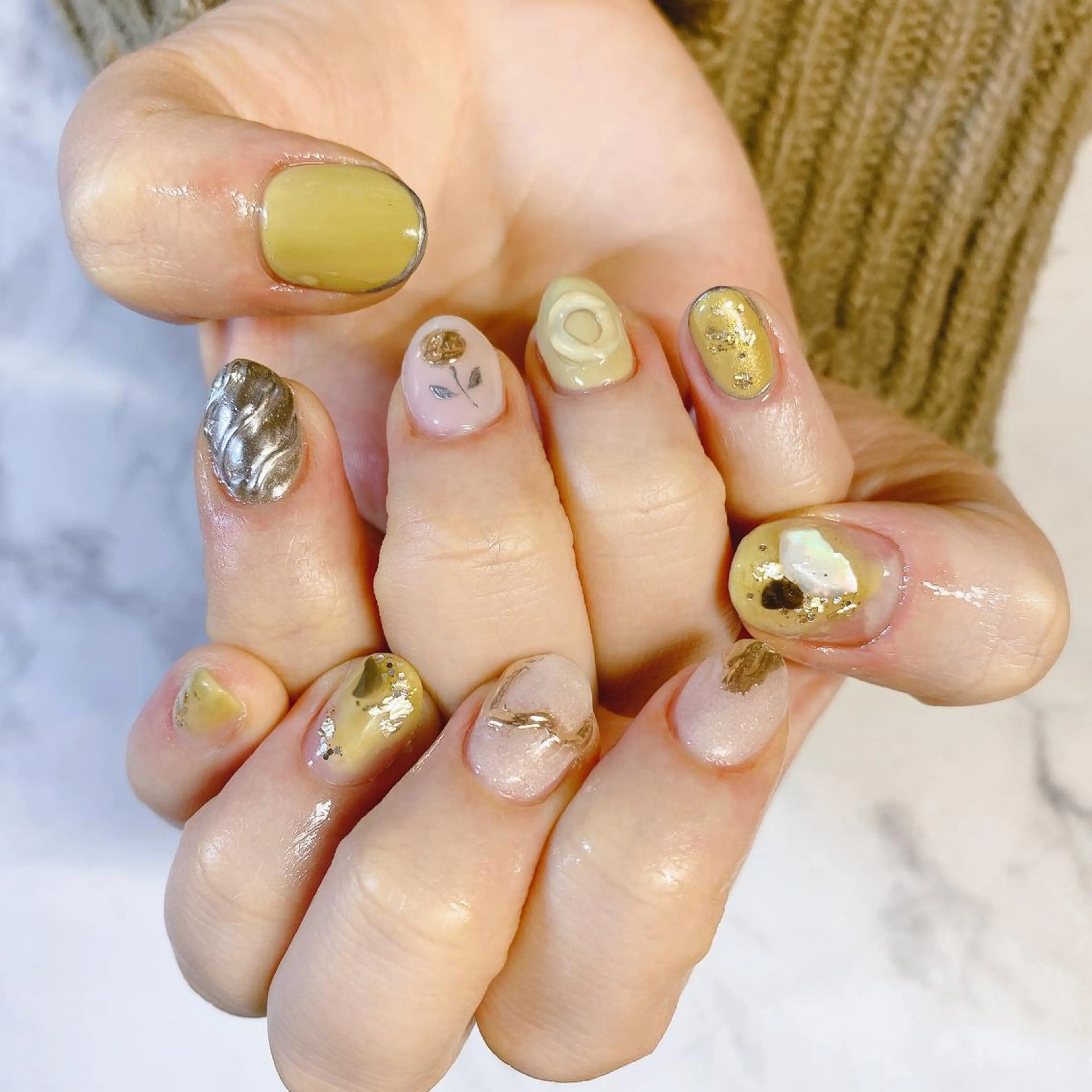 ネイル ハンドネイル ISHIHARA KANAのネイルデザイン