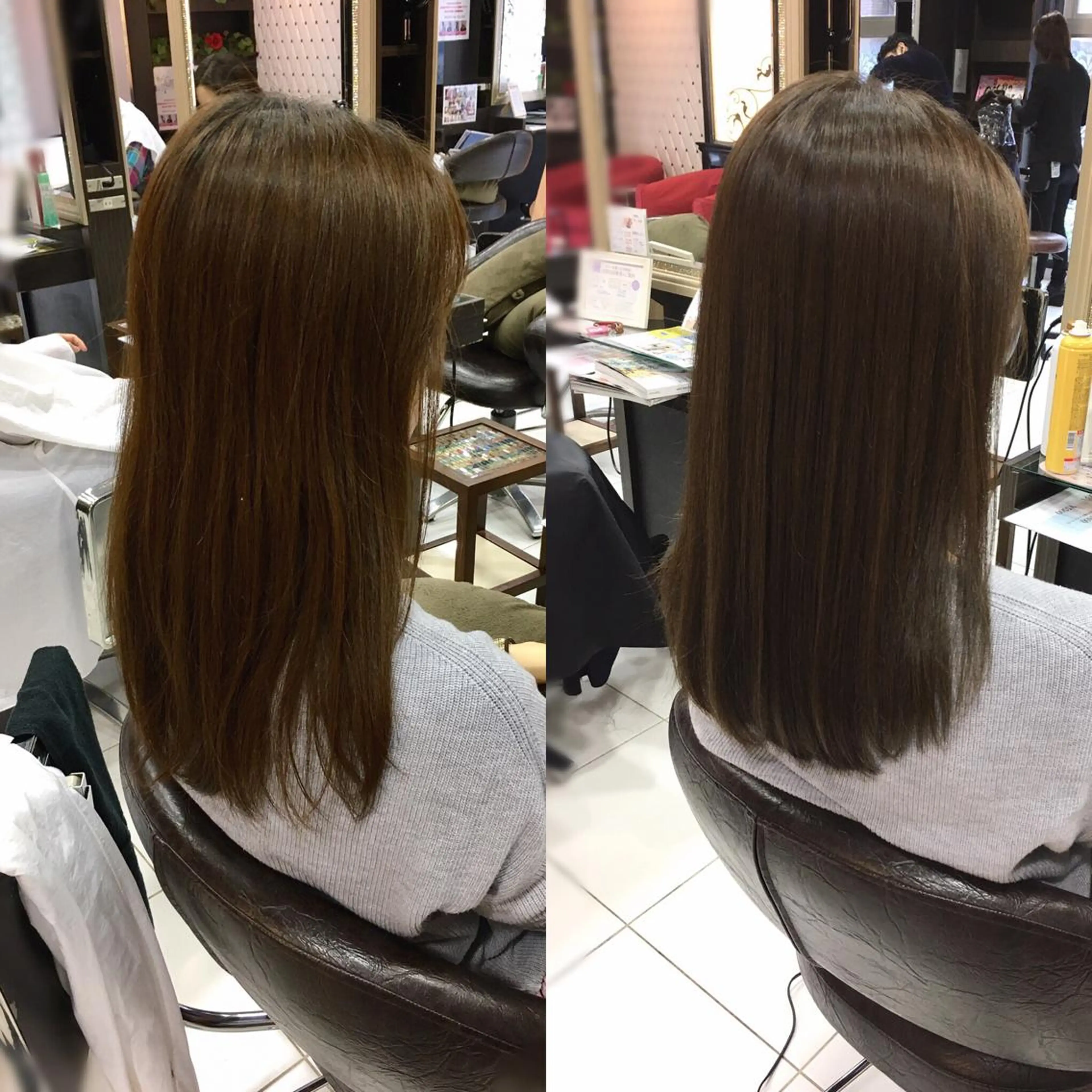 カラー ベージュカラー イルミナカラー トップスタイリスト 小澤純一のヘアスタイル