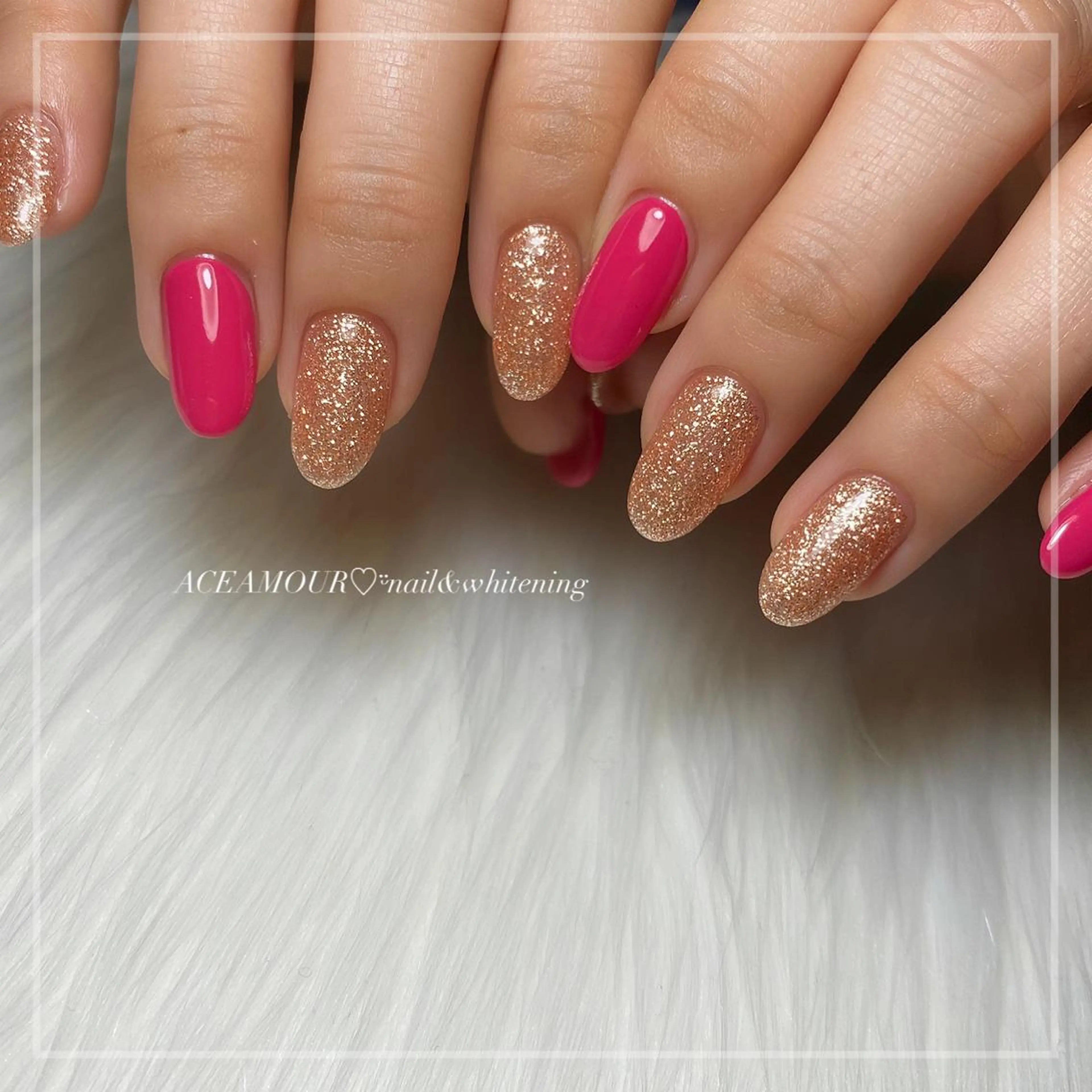 ネイル ネイル/耳つぼ /新ホワイトニングのネイルデザイン