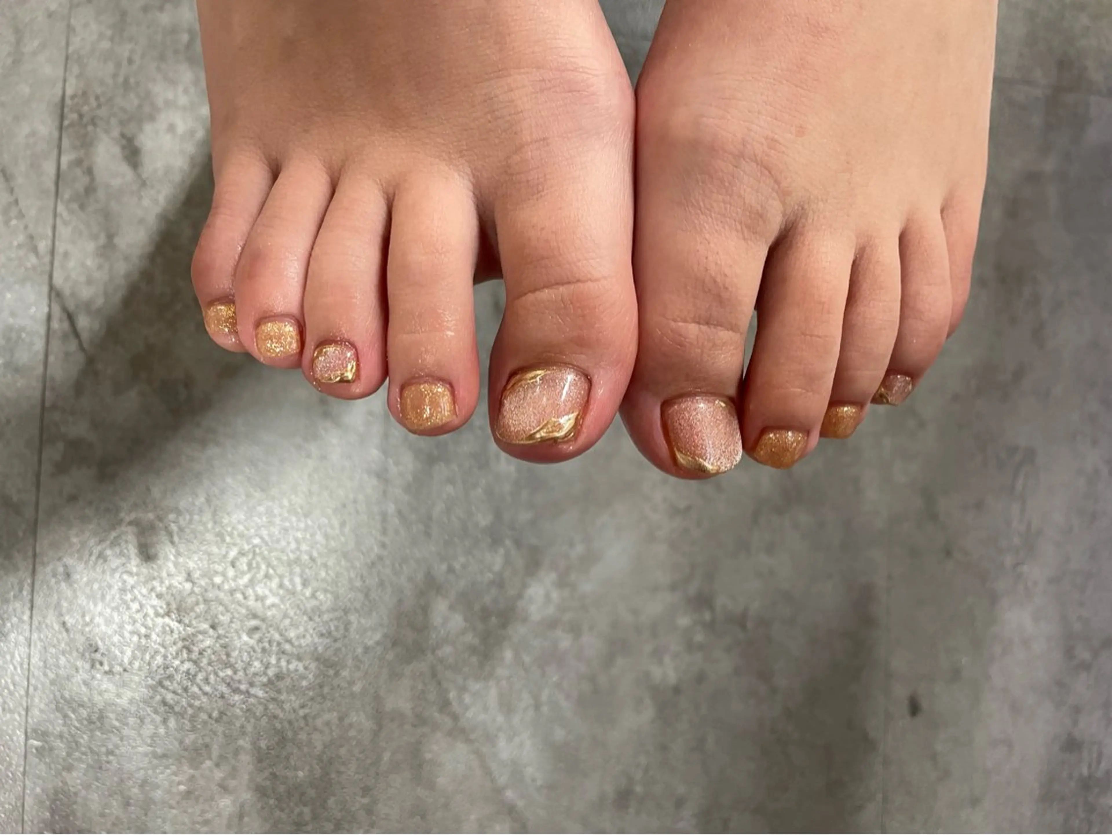 ［foot］マグネットネイル(オフ込み)の写真