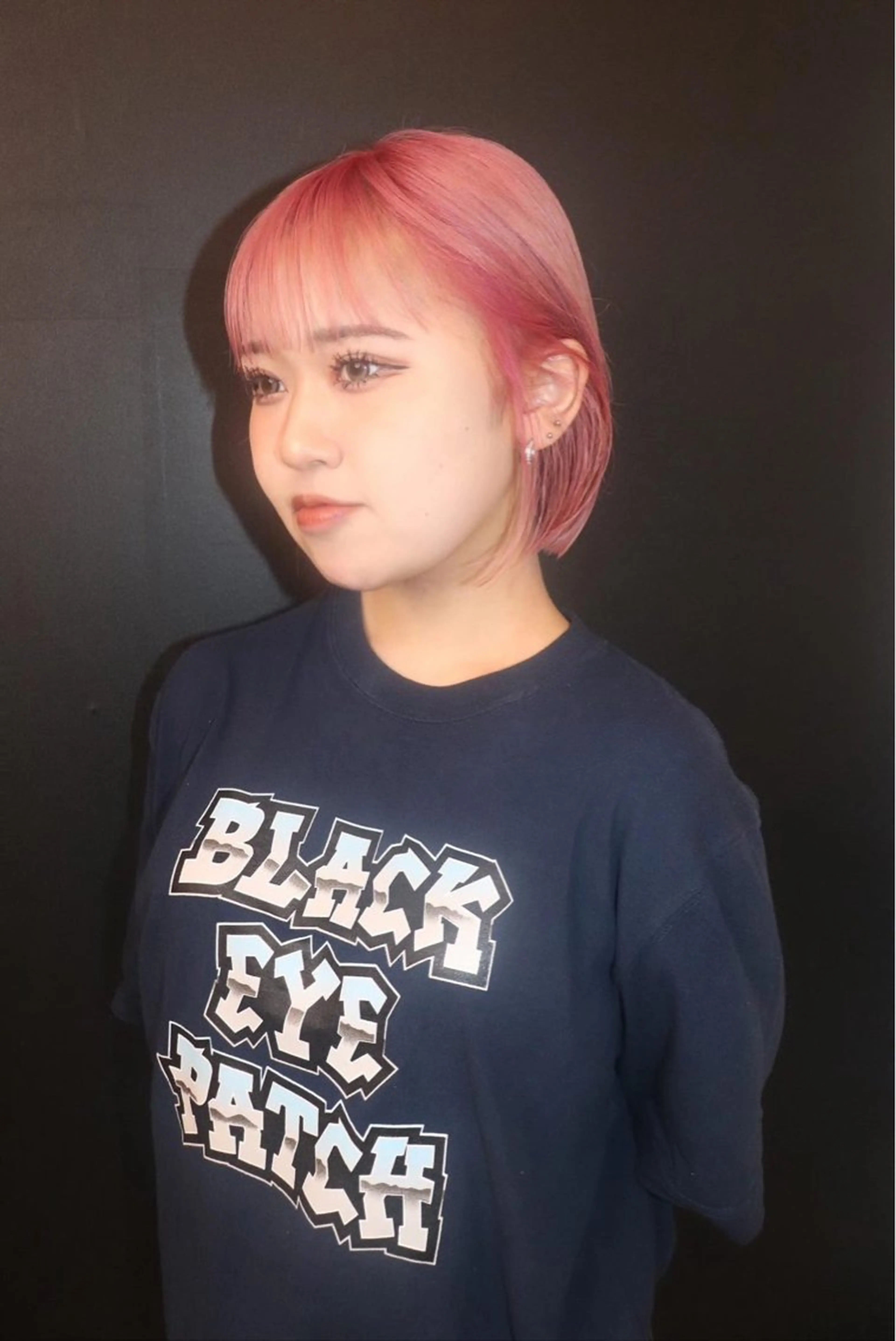 ミディアム カラー ヘアアレンジ ヘアカラー @kyoniyy KYONIのヘアスタイル