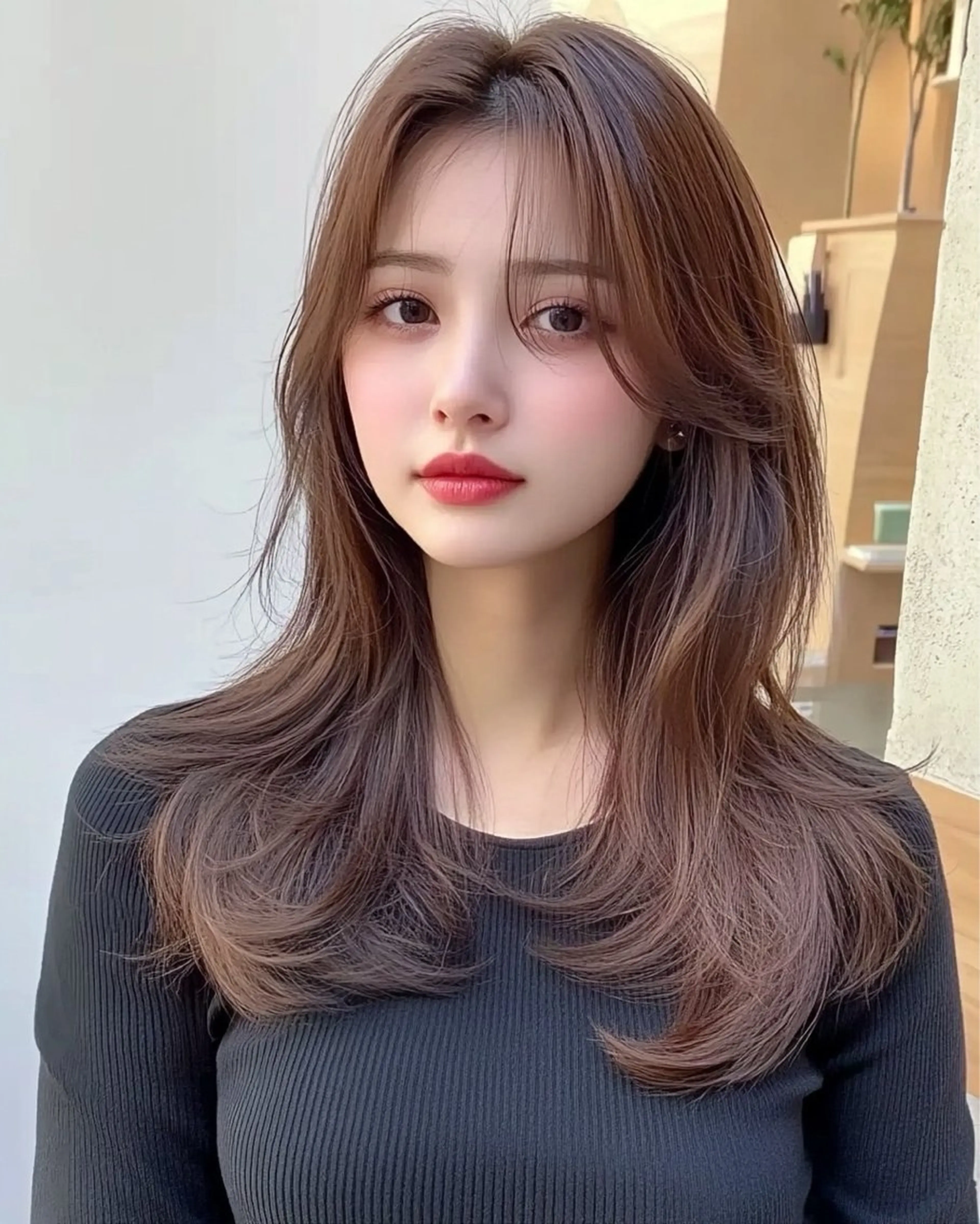 ロング カット ヘアカラー トリートメント 銀座/レイヤー 🌷nonoka🌷のヘアスタイル