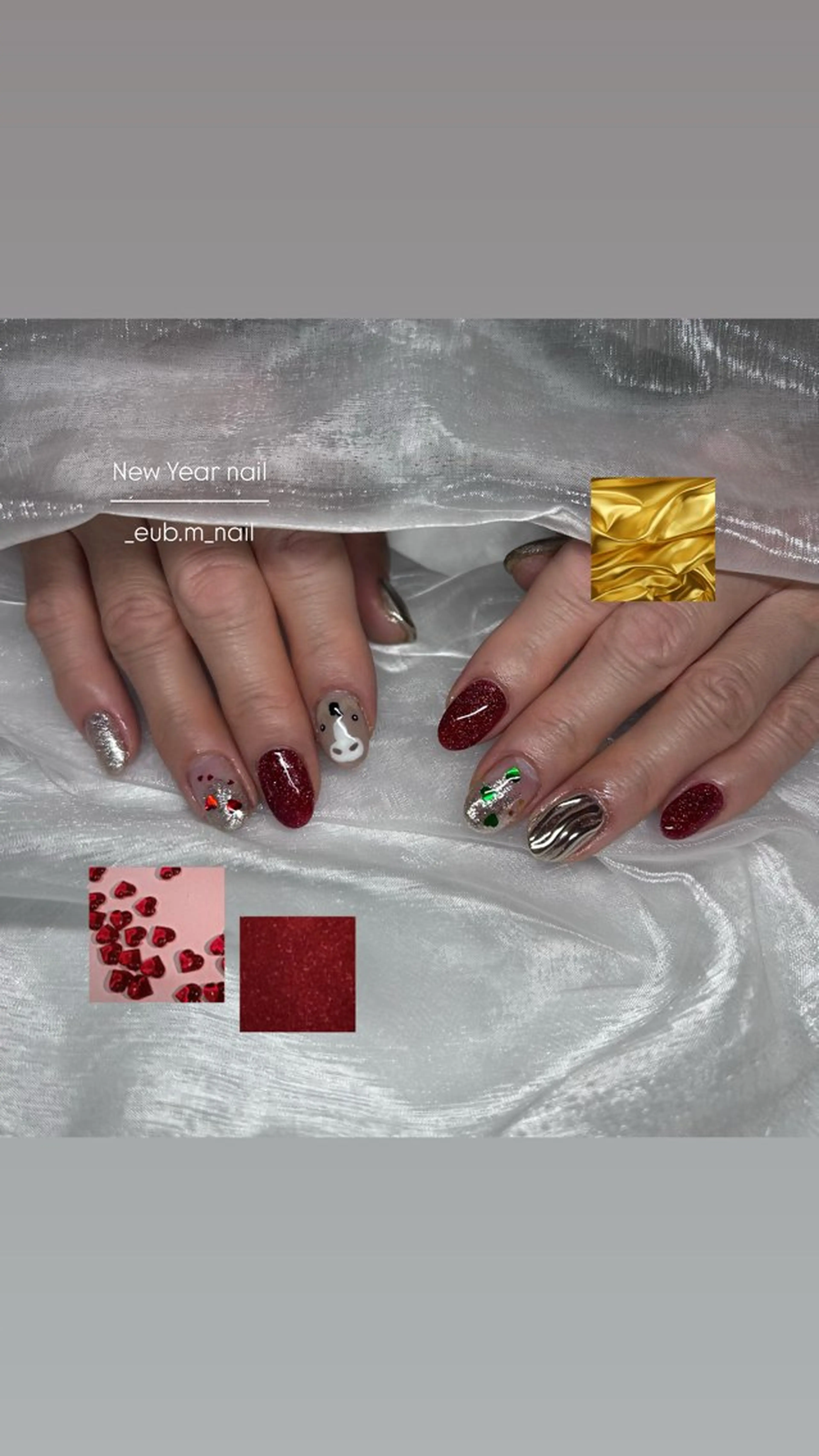 ネイル ハンドネイル 深夜ネイルサロン eub.m_nailのネイルデザイン