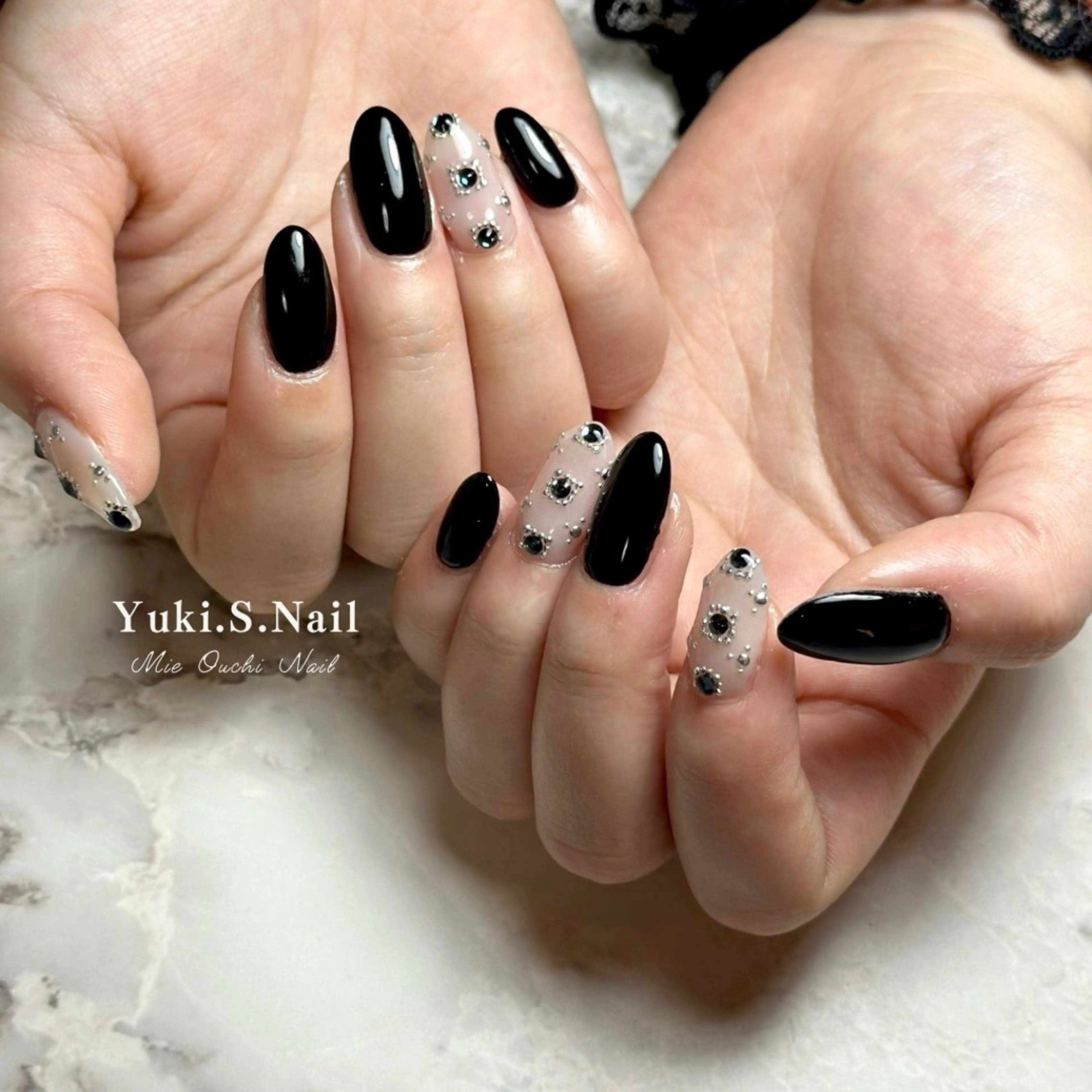 ロング ハンドネイル Yuki S.Nailのネイルデザイン