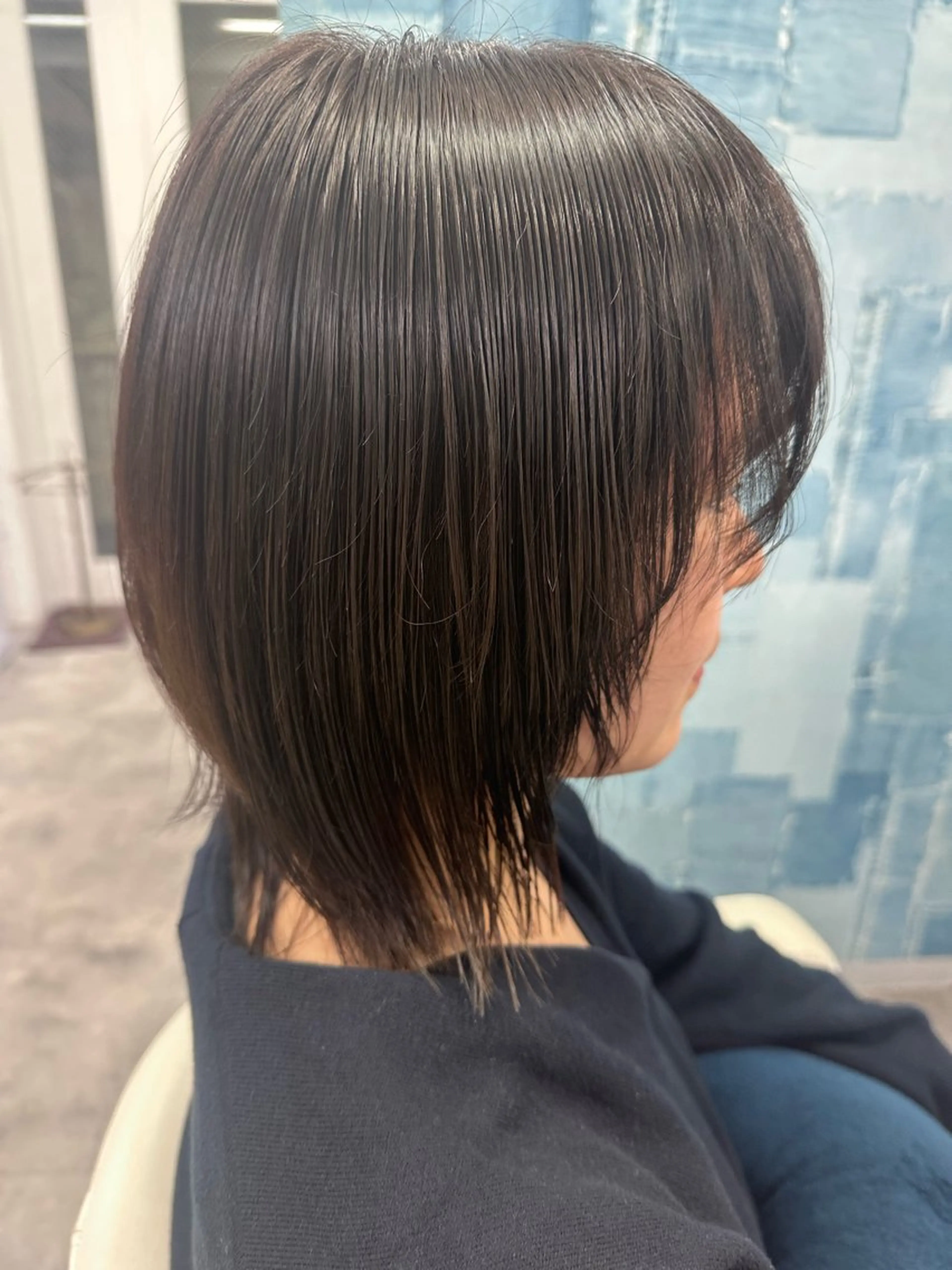 ミディアム Noyヨシモト ヒロトのヘアスタイル