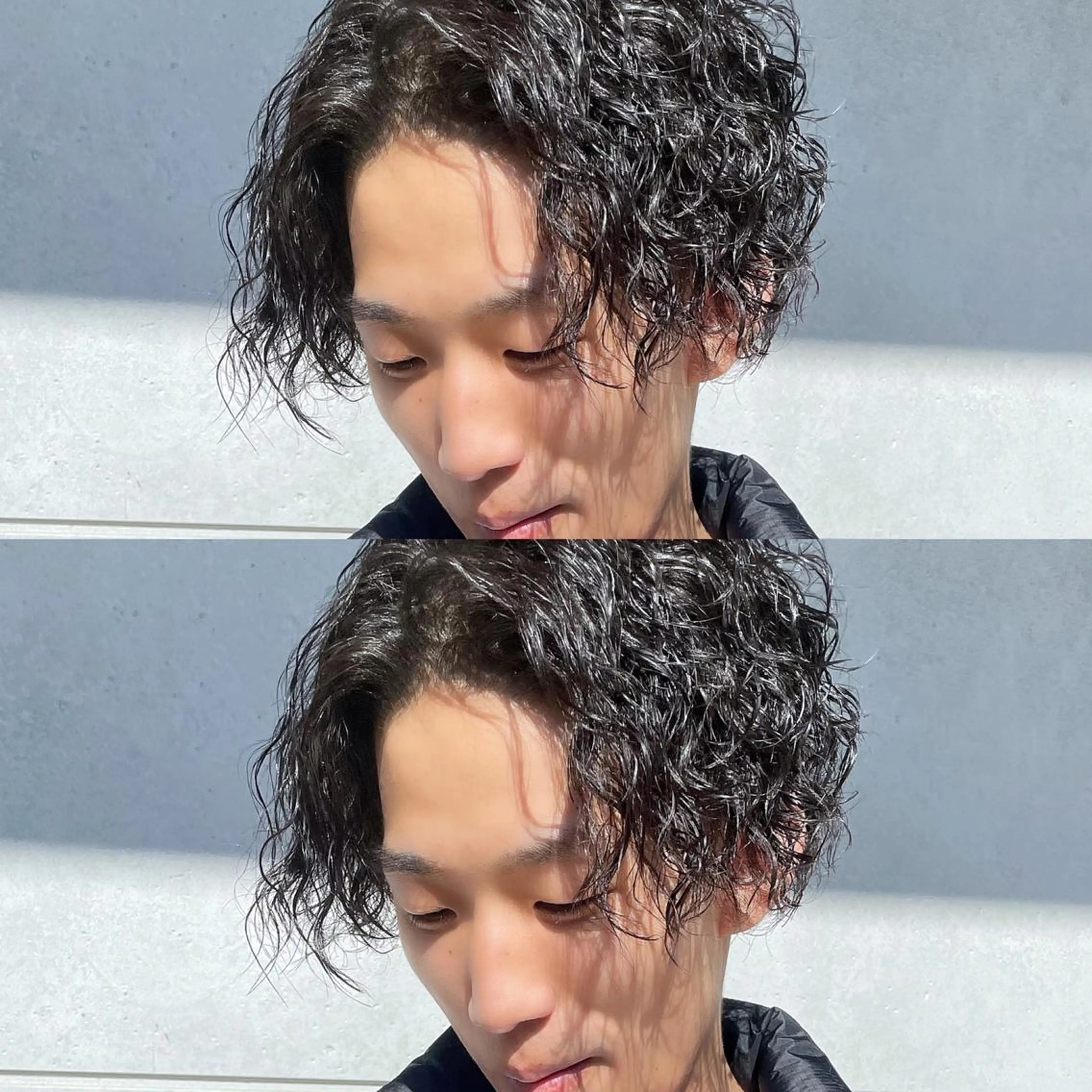 ショート パーマ メンズ メンズパーマ ツイストスパイラルパーマ スパイラルパーマ メンズヘア特化 崎田 成人のヘアスタイル