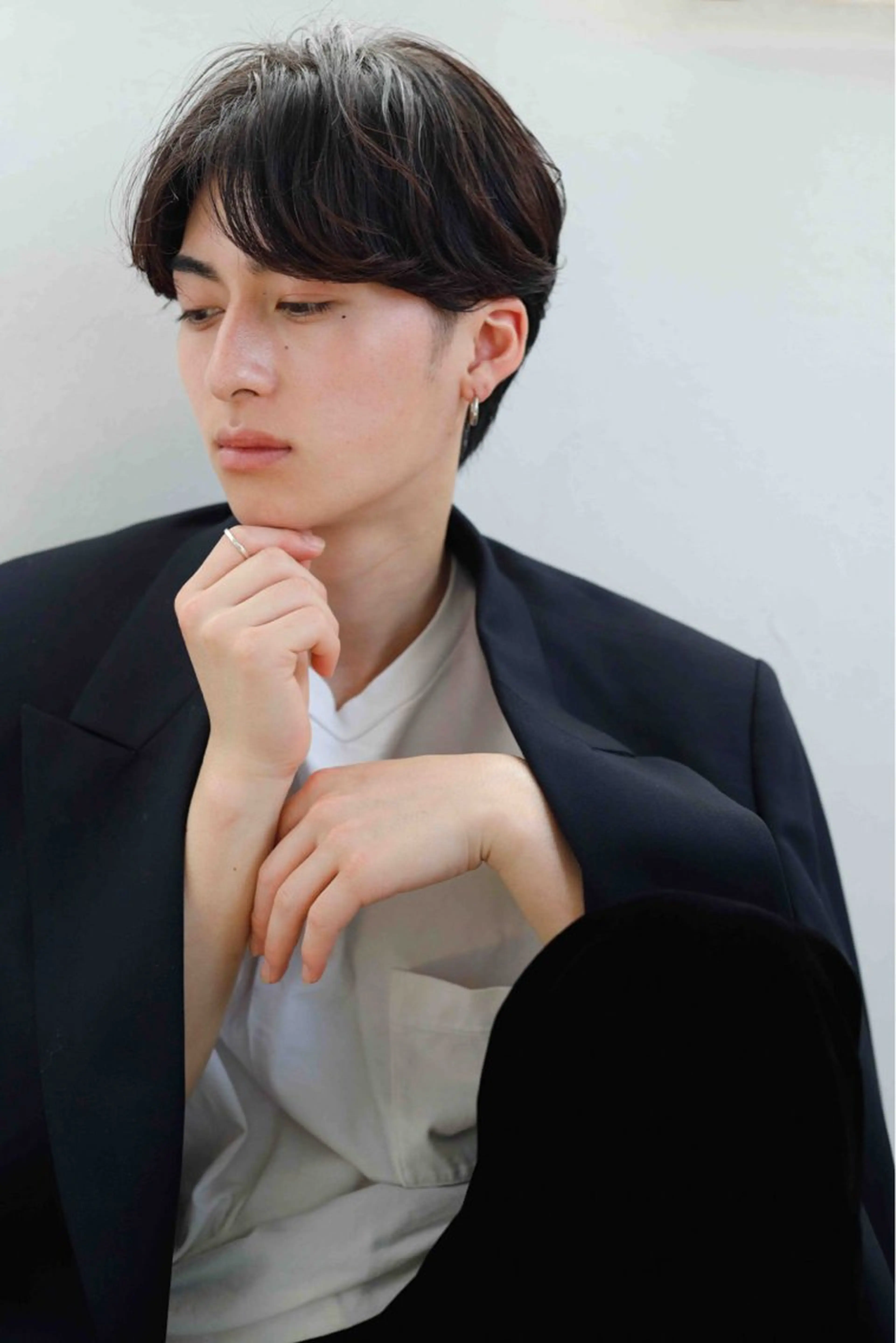 ショート メンズ カット Ang　山口 莉沙のヘアスタイル