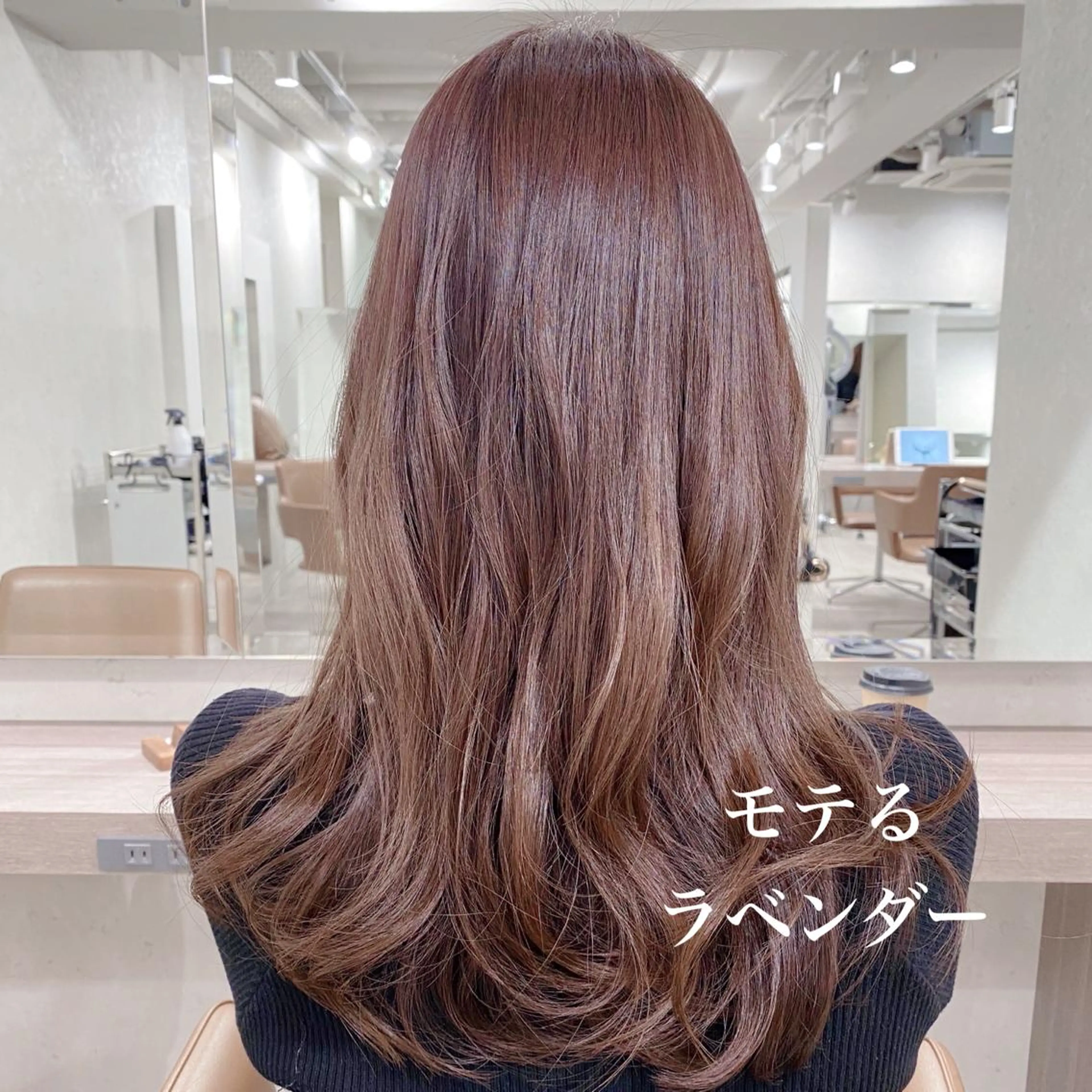 ミディアム 韓国風/髪質改善/ ナガヤアキラのヘアスタイル