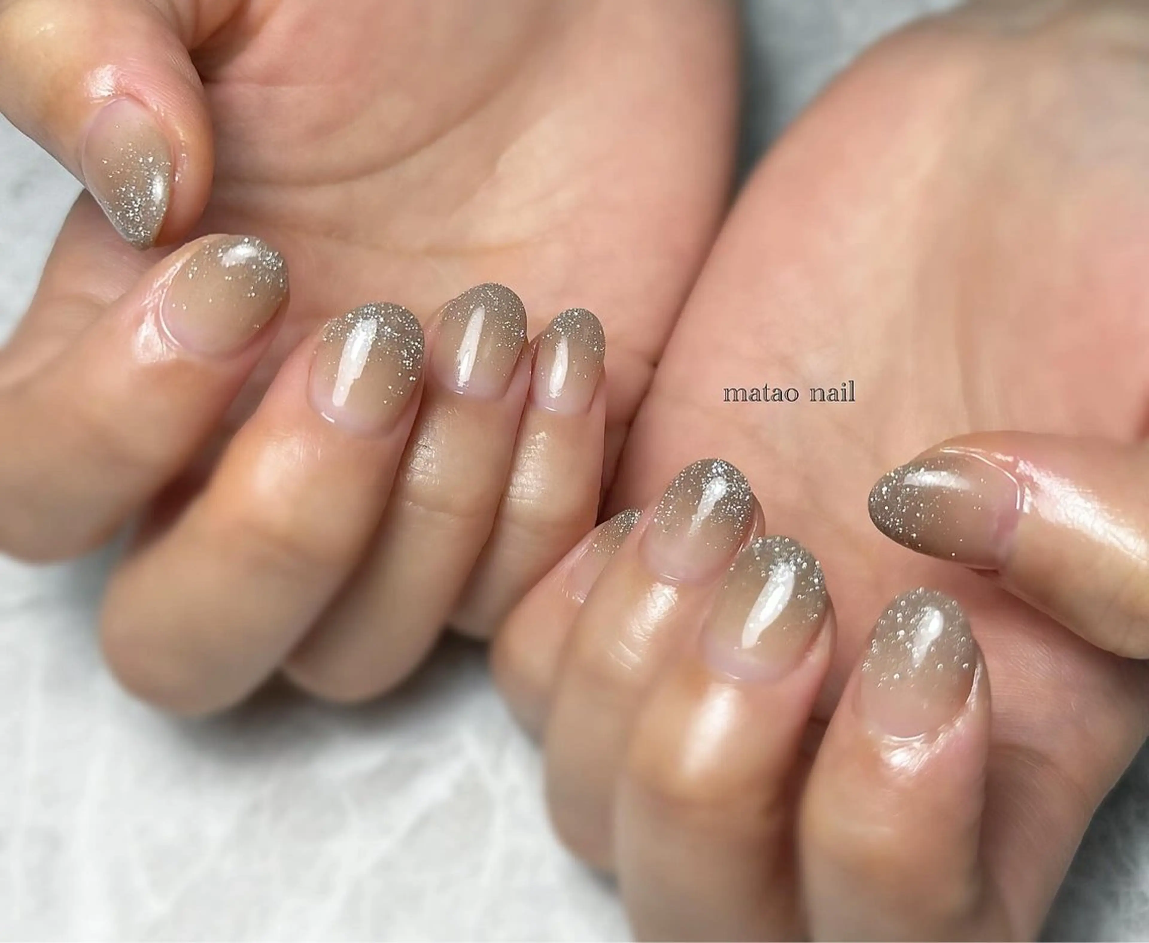 ネイル グラデーション ハンドネイル フットネイル matao nailの眉毛・アイブロウイメージ