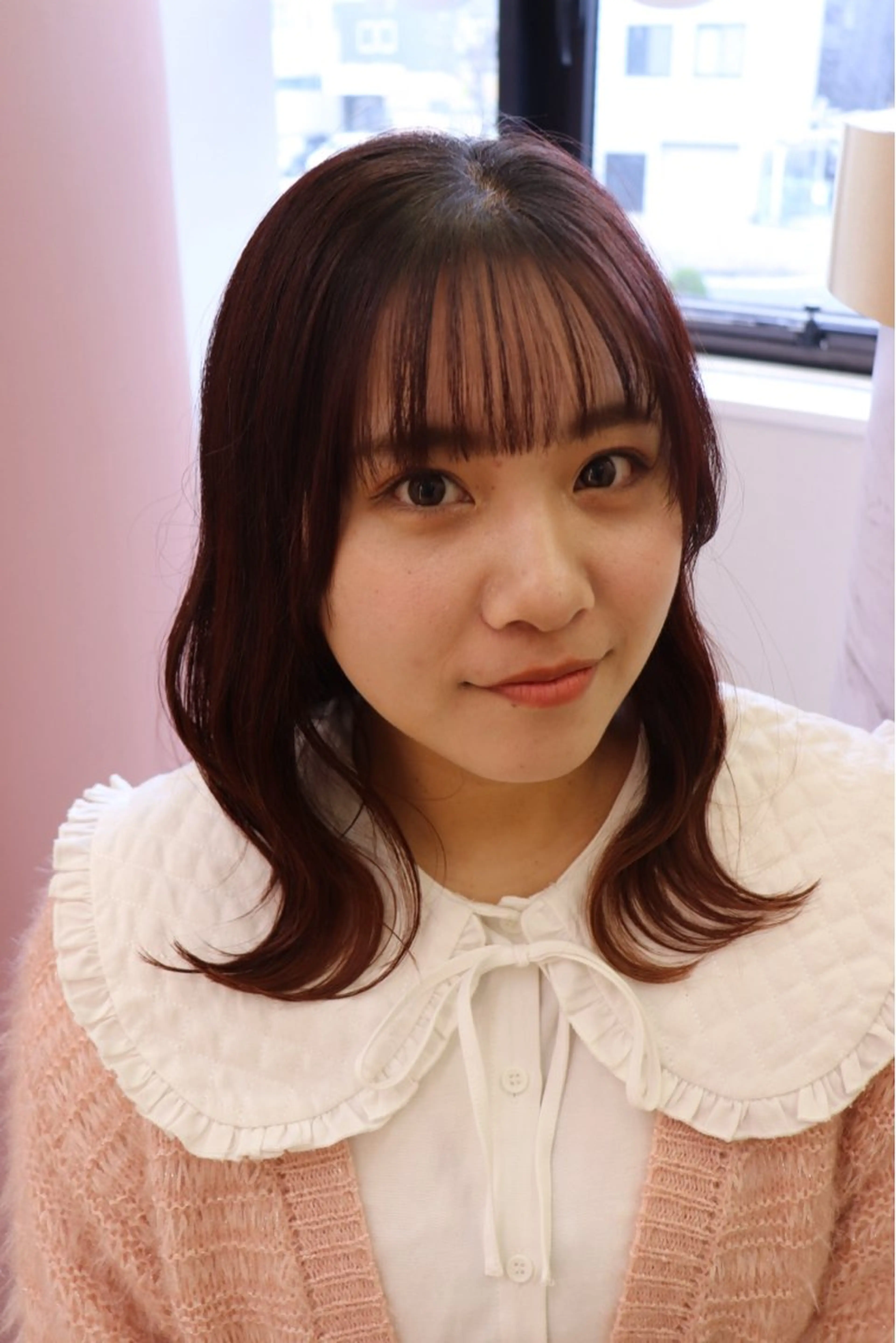 ミディアム カラー カット ヘアカラー トリートメント 佐合 梨花 / ｅａｕ〈オー〉のヘアスタイル