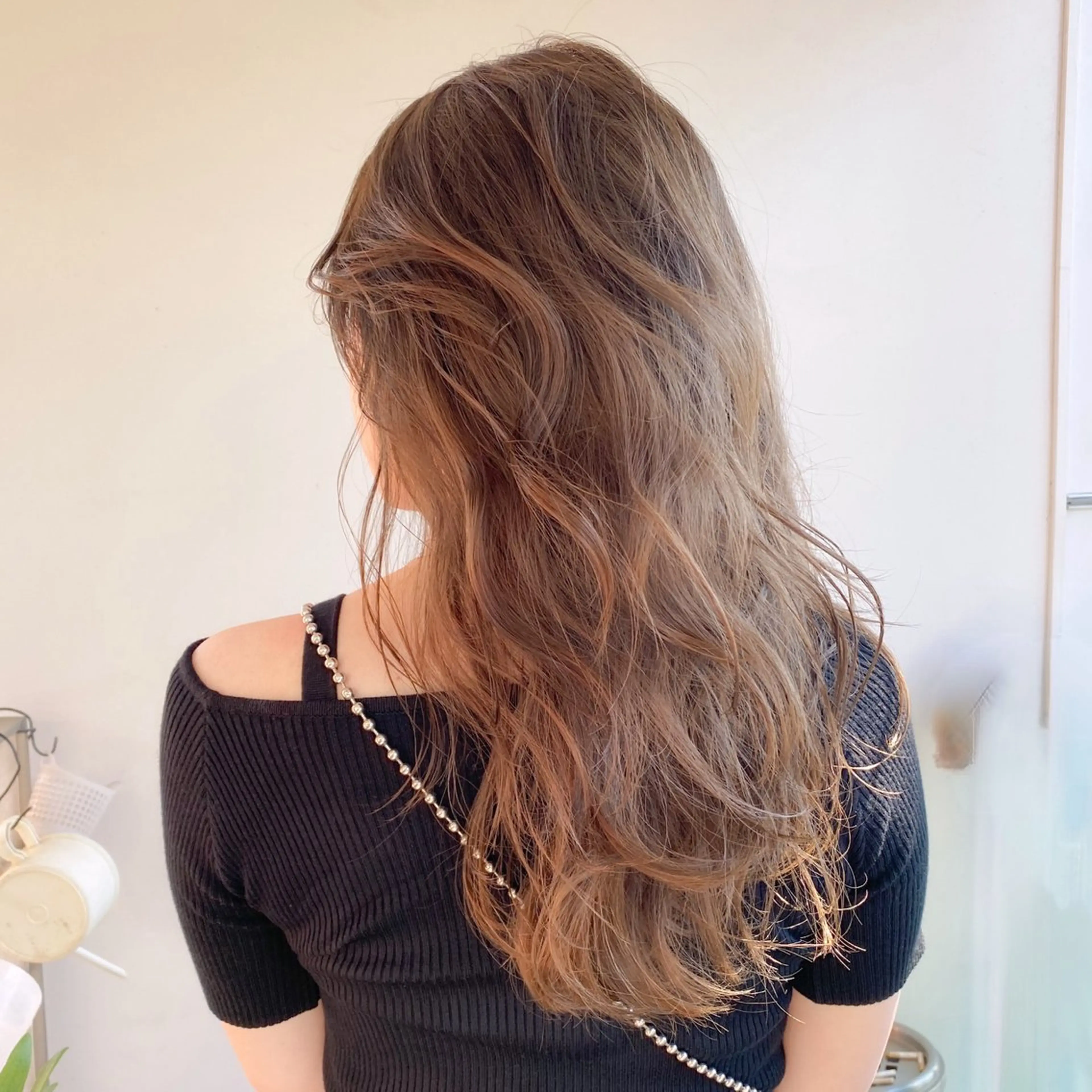 ロング カラー カット ヘアカラー トリートメント 中屋恵美🎨 Designカラーのヘアスタイル