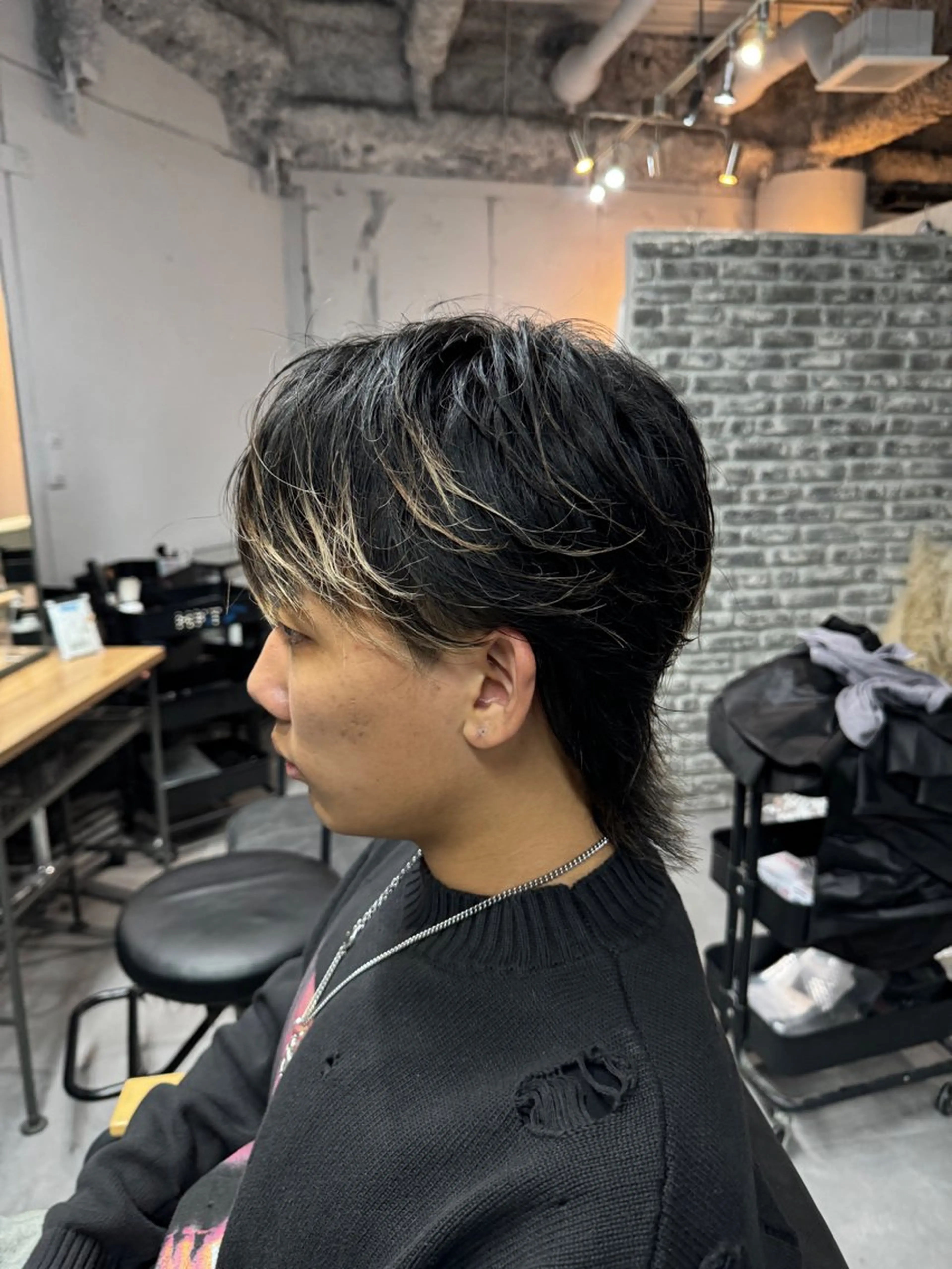 ミディアム ミディアムパーマ 韓国特化 なおきのヘアスタイル