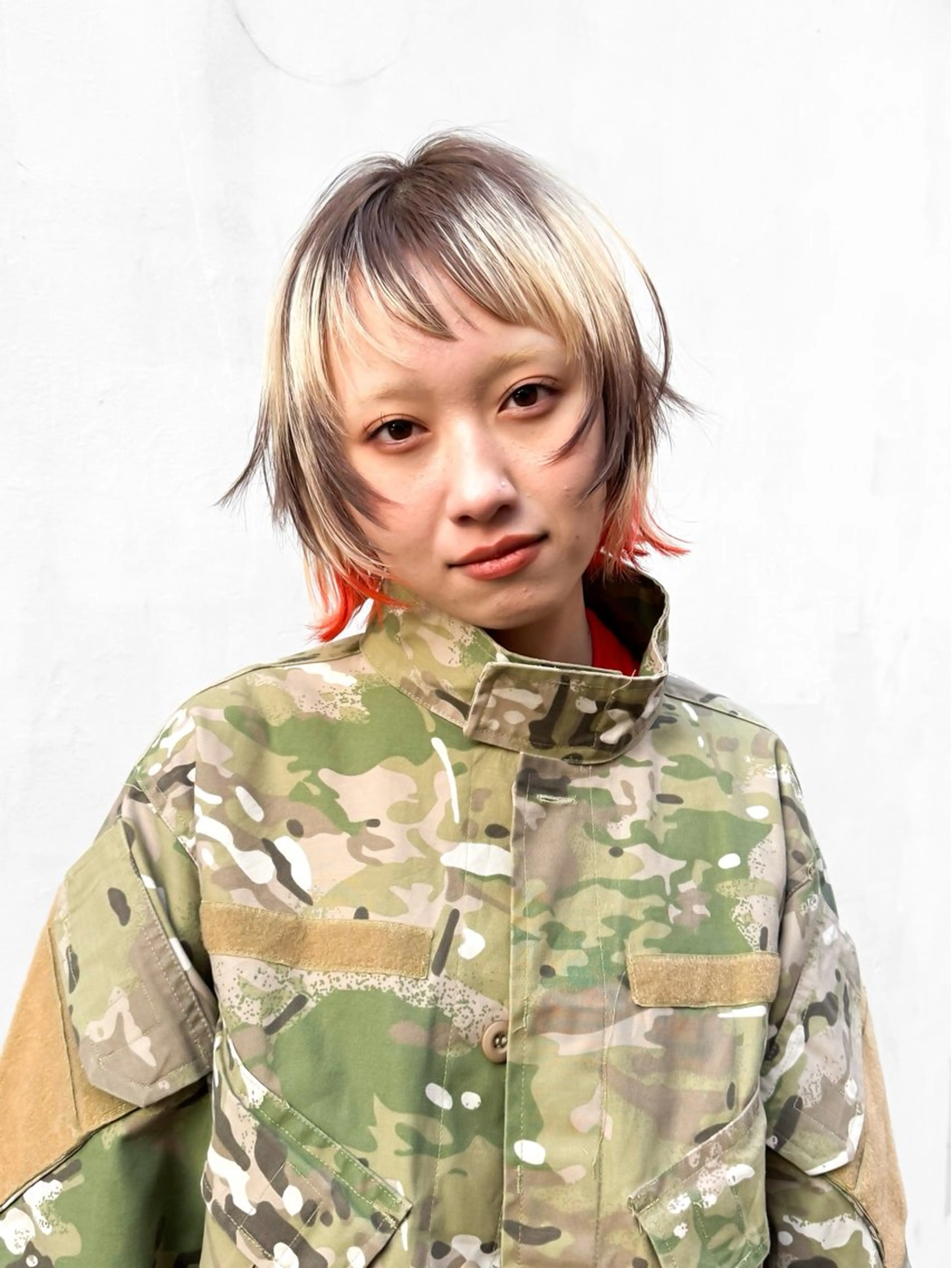 ショート カラー カット ヘアカラー トリートメント ウルフ/レイヤー /suzuhaのヘアスタイル