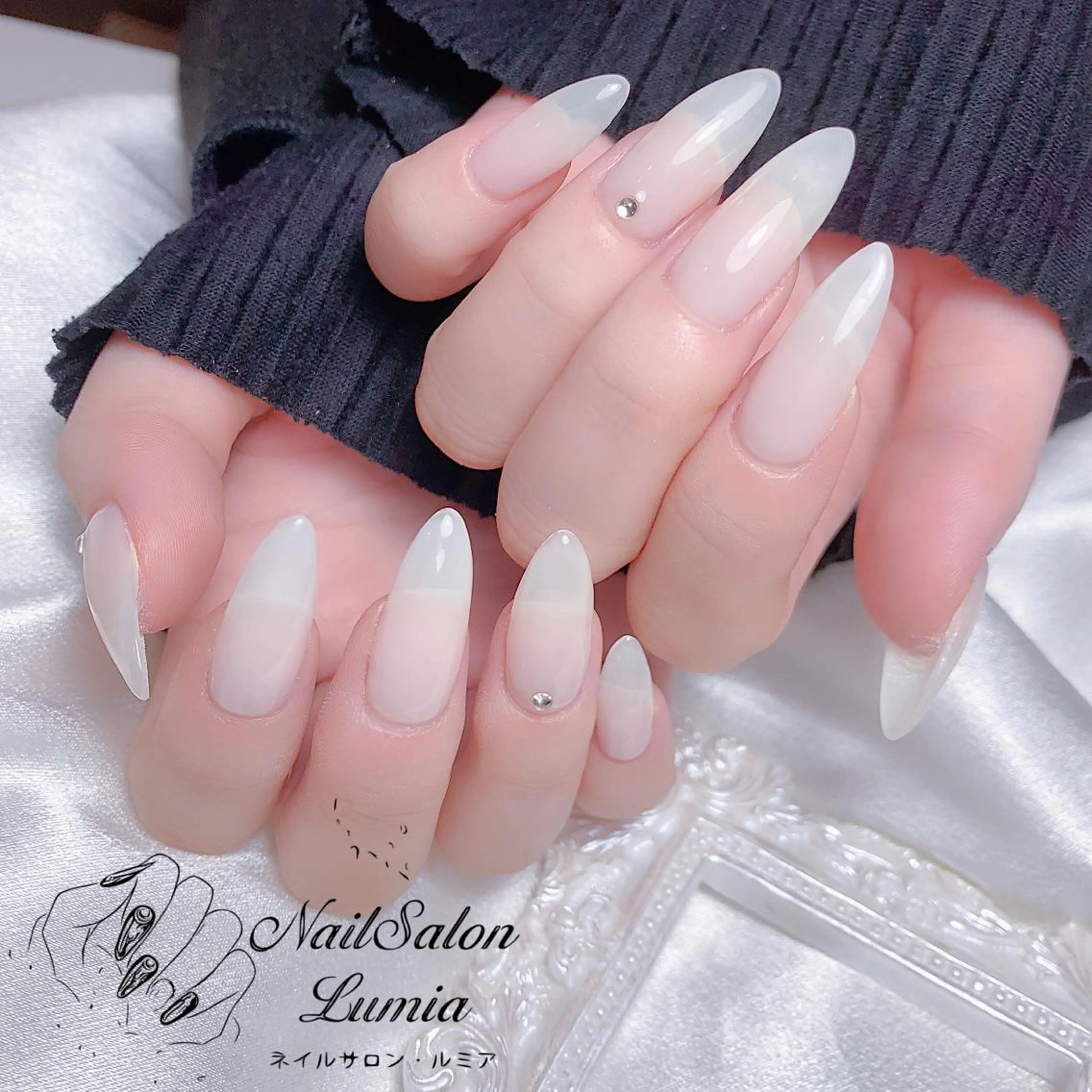 ネイル ハンドネイル ネイルサロン ルミア Lumia 店長のネイルデザイン