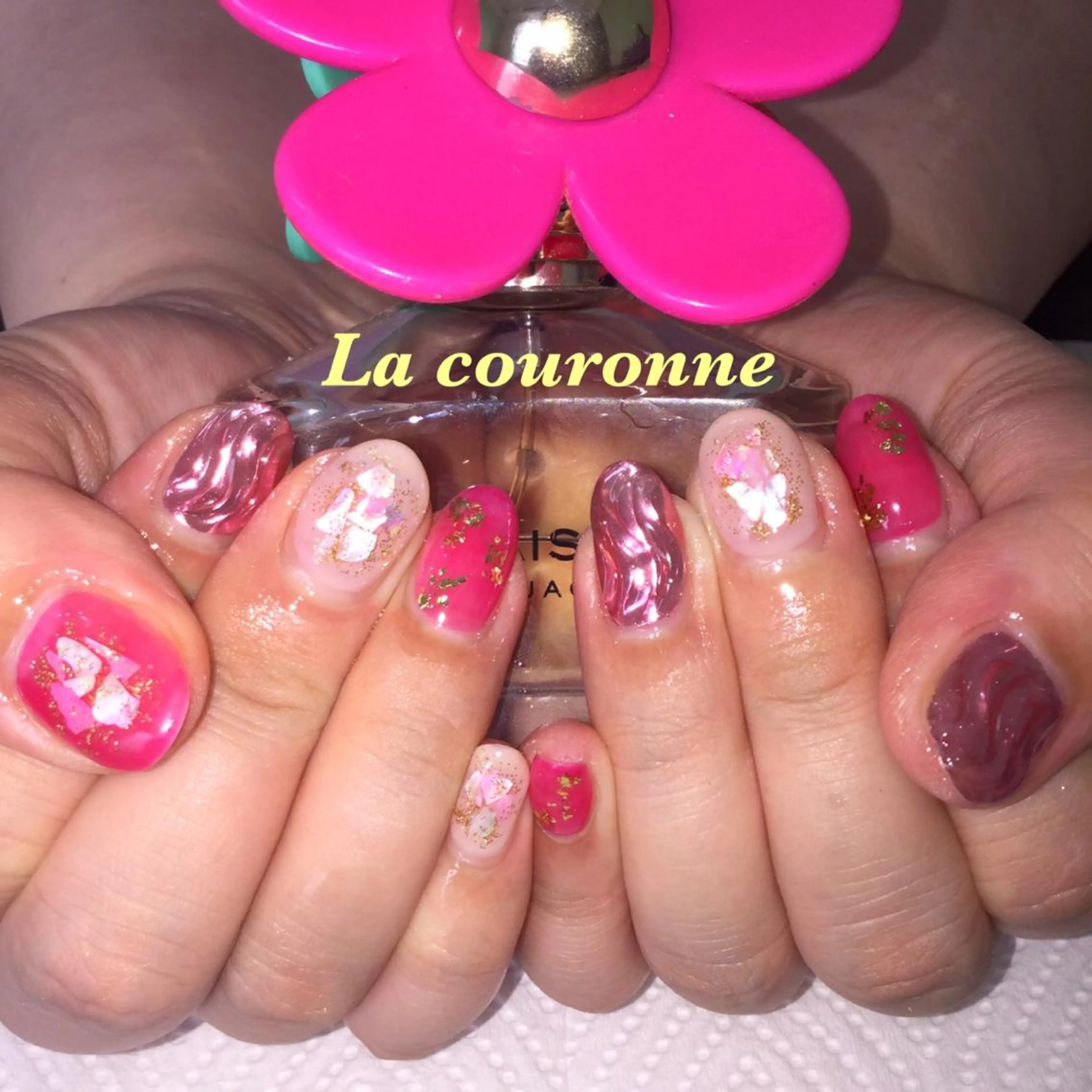ネイル ハンドネイル Lacouronne NATSUMIのネイルデザイン