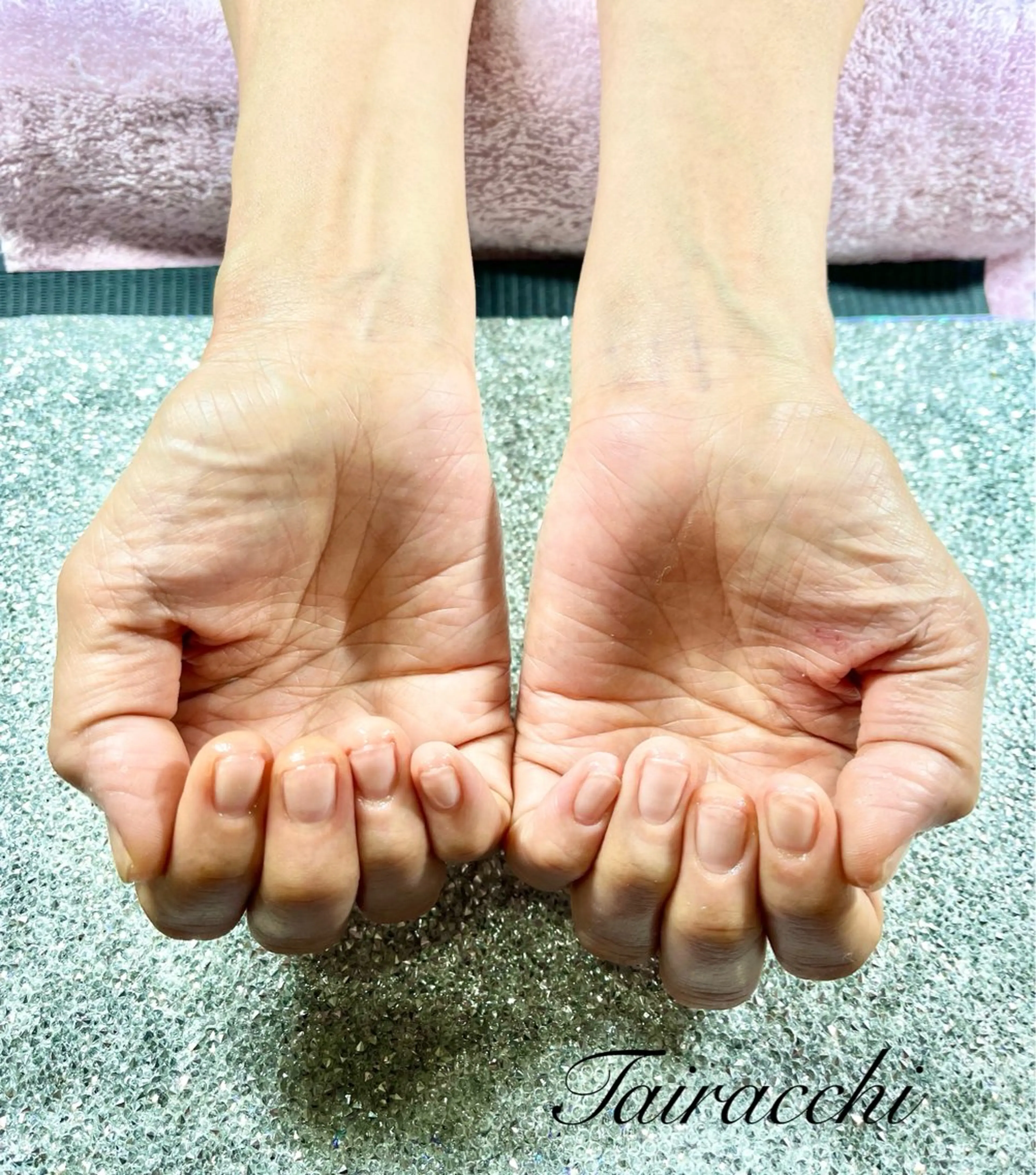 ネイル クリアネイル ジェルネイル ハンドネイル Tairacchi タイラッチのネイルデザイン