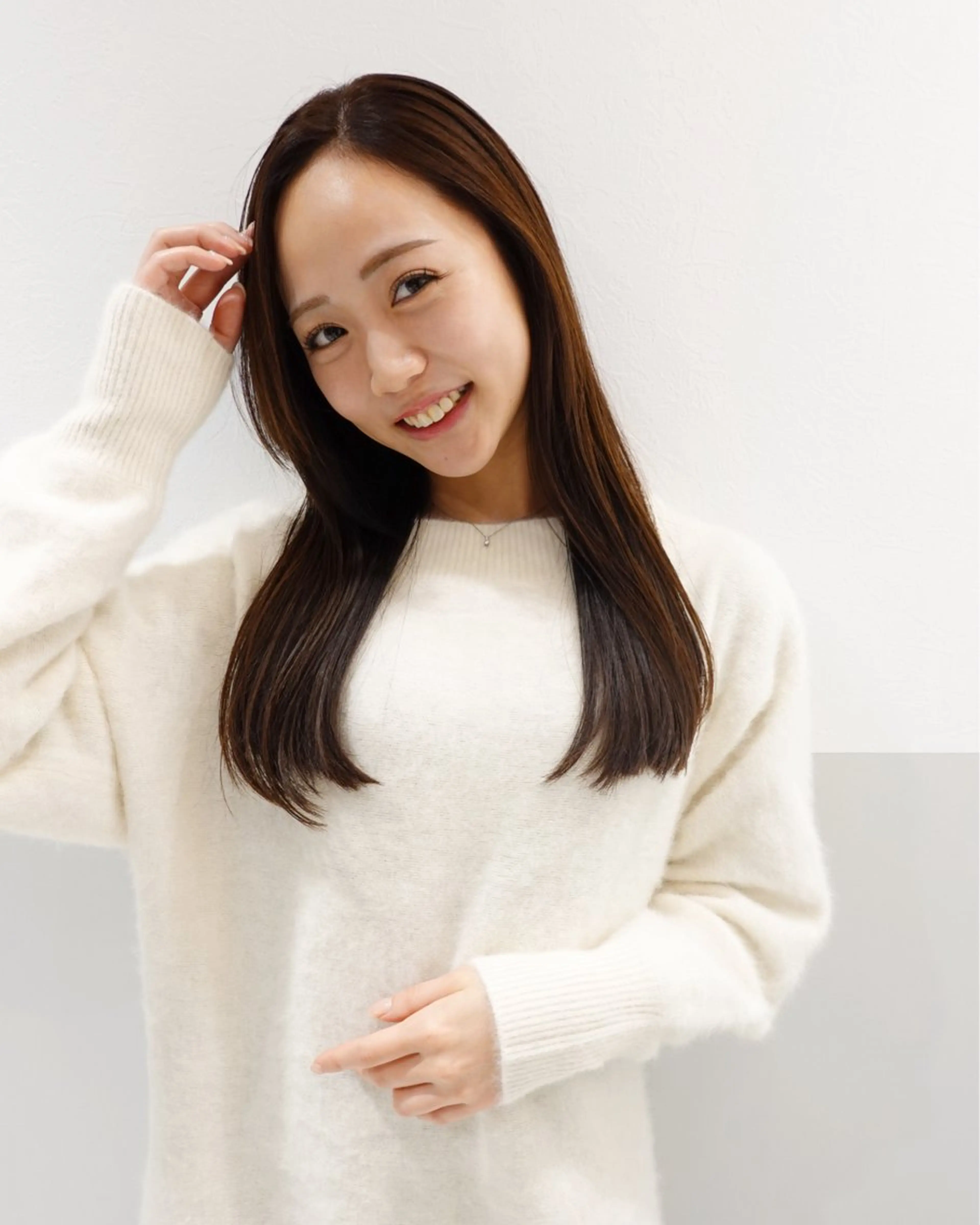 セミロング カラー カット トリートメント 自由が丘 艶髪美容師✨生板🌿のヘアスタイル