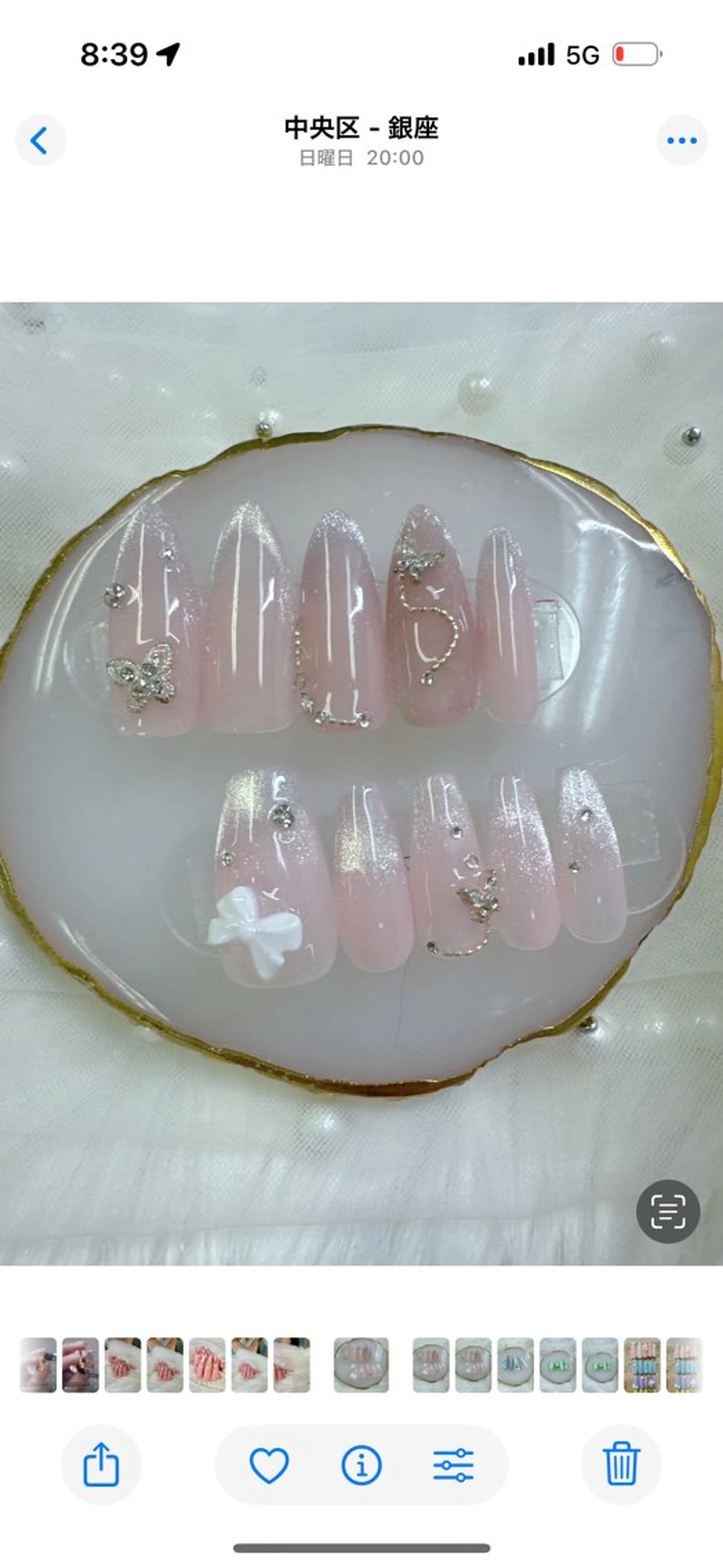 ネイル アートネイル べっ甲ネイル ボルドー ドット フットネイル Queeens nailのネイルデザイン